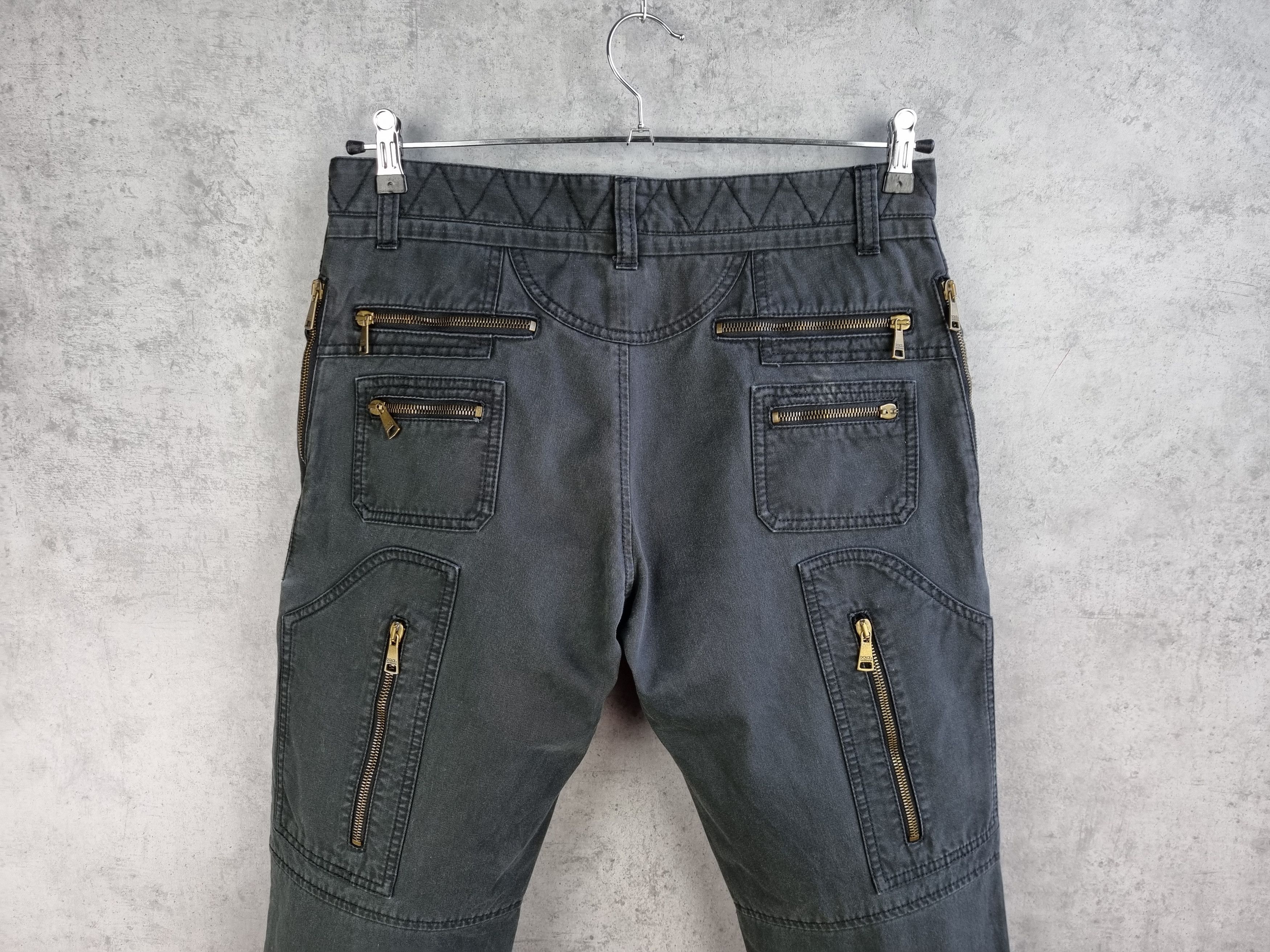 Dolce & Gabbana × Vintage Early '00 rare Multi Pockets Dolce & Gabbana Aviator Pants Size US 30 / EU 46 - 2 Thumbnail