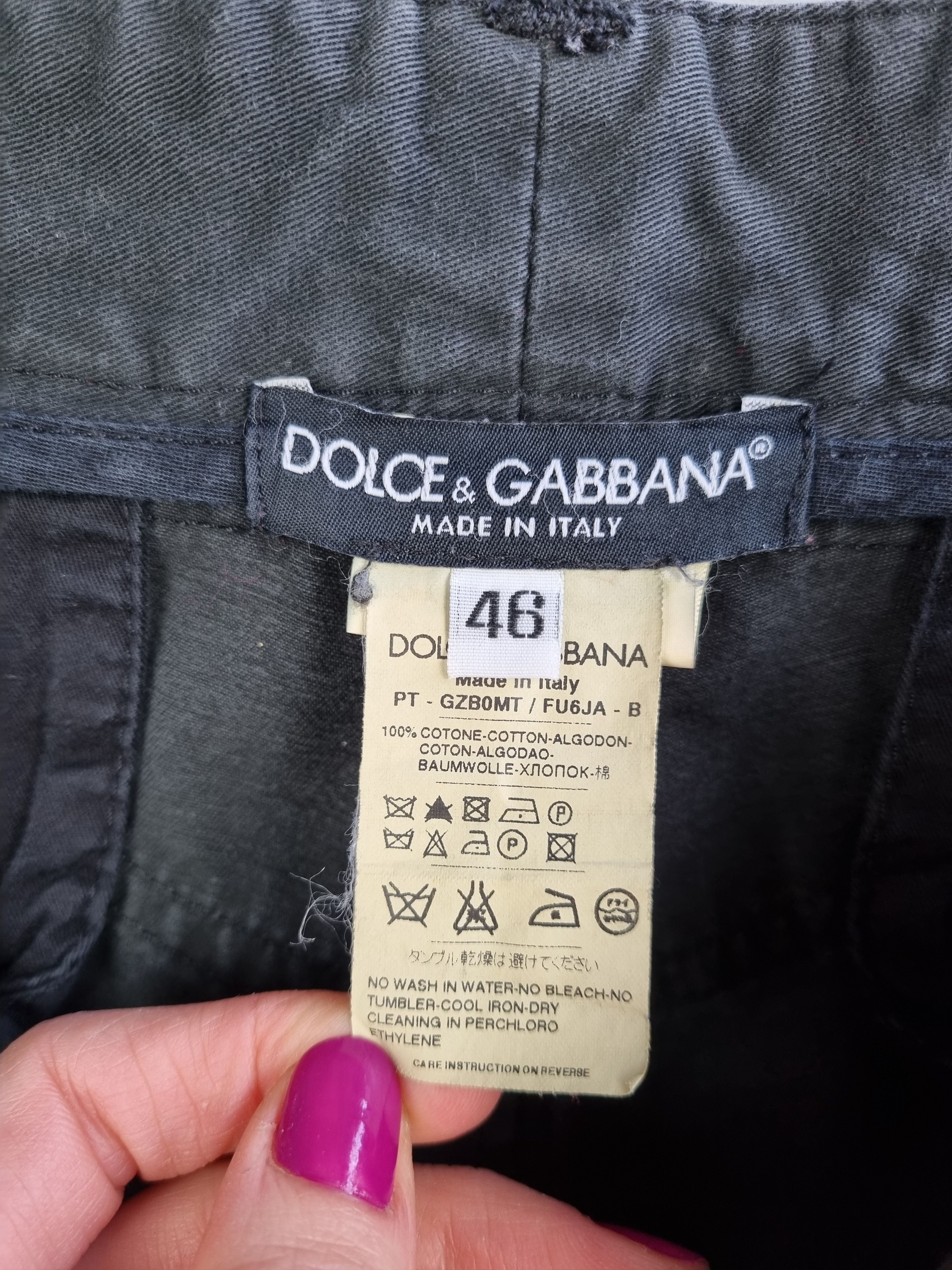 Dolce & Gabbana × Vintage Early '00 rare Multi Pockets Dolce & Gabbana Aviator Pants Size US 30 / EU 46 - 9 Thumbnail