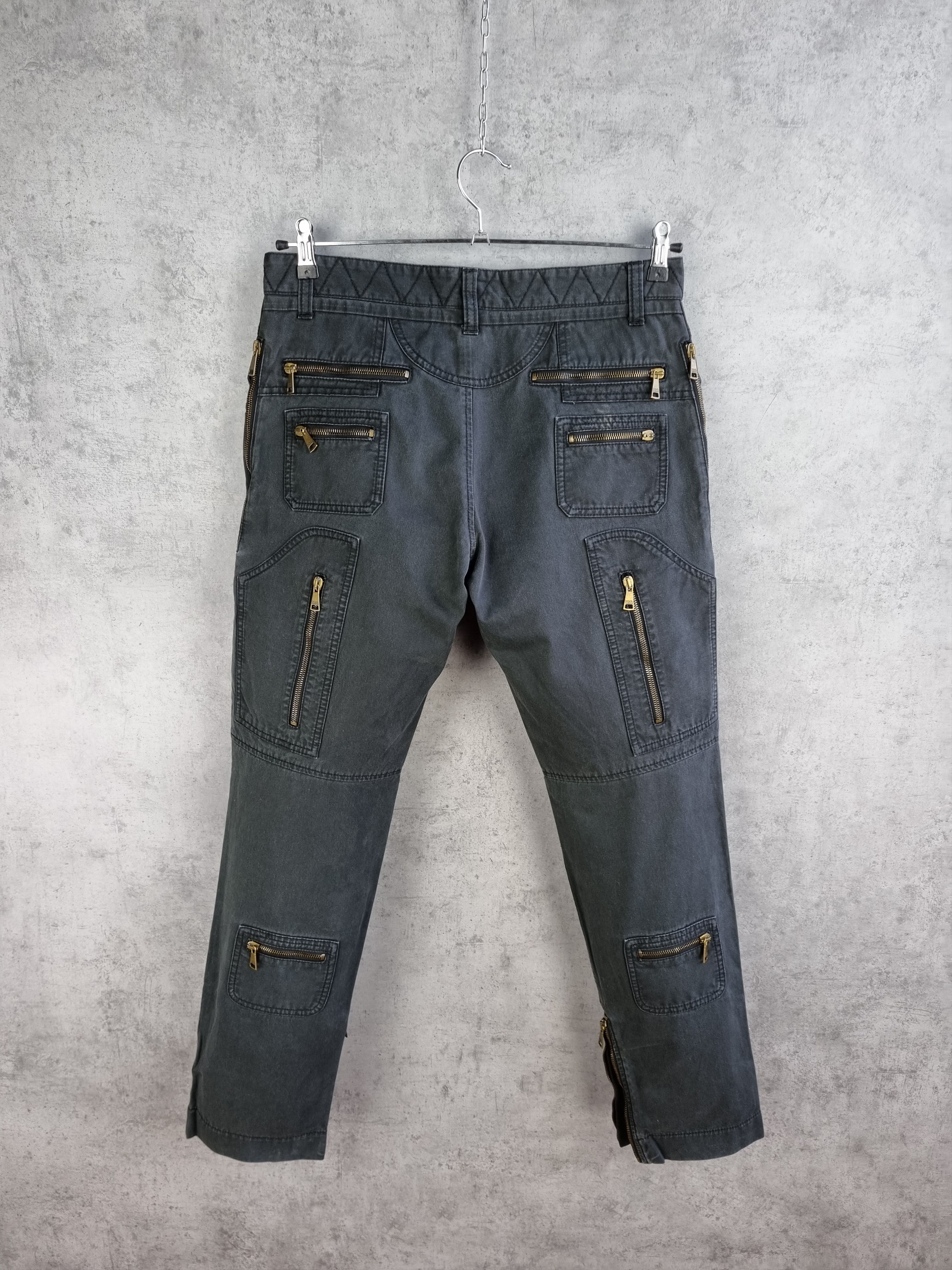 Dolce & Gabbana × Vintage Early '00 rare Multi Pockets Dolce & Gabbana Aviator Pants Size US 30 / EU 46 - 7 Thumbnail