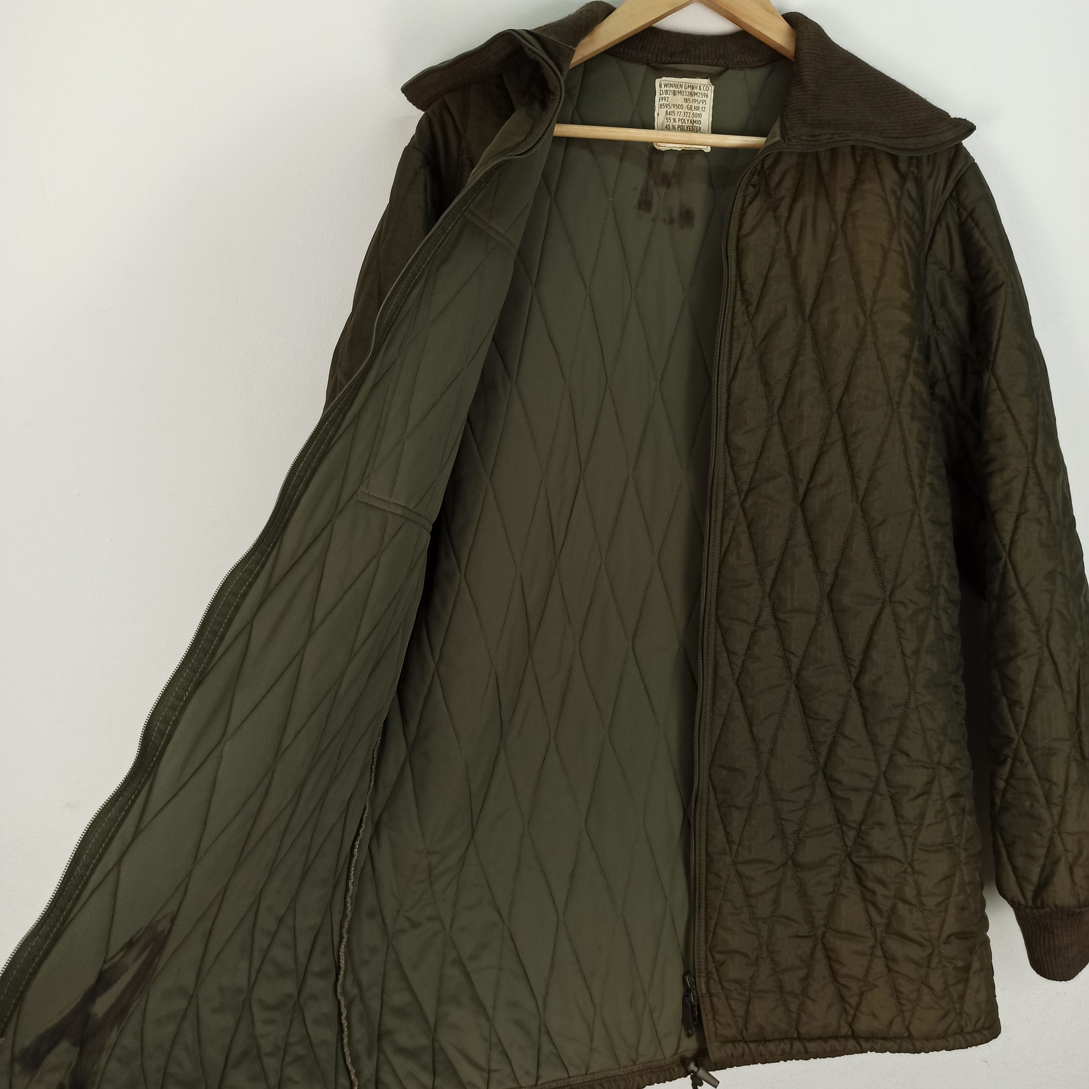 Vintage Rare🔥 80's Military Germany H.WINNEN GMBH & CO Jacket Parka Size US XL / EU 56 / 4 - 7 Thumbnail