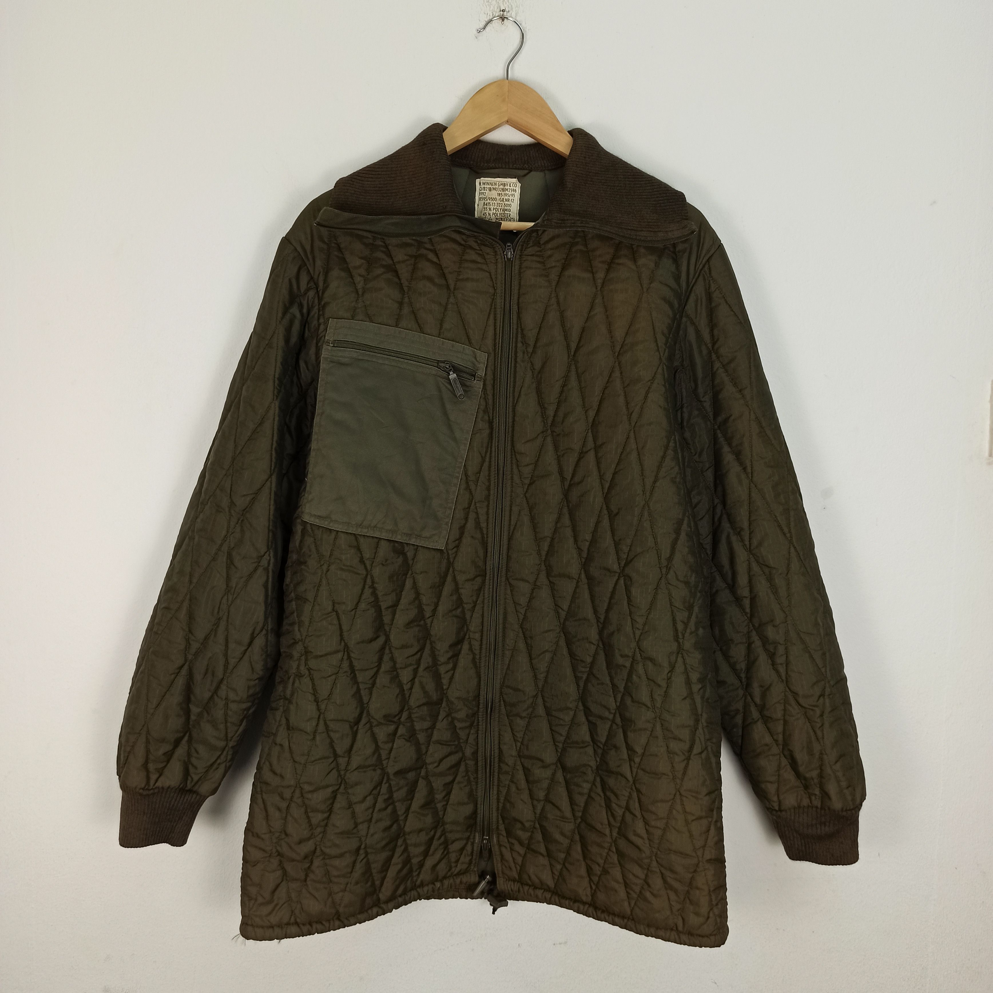 Vintage Rare🔥 80's Military Germany H.WINNEN GMBH & CO Jacket Parka Size US XL / EU 56 / 4 - 1 Thumbnail