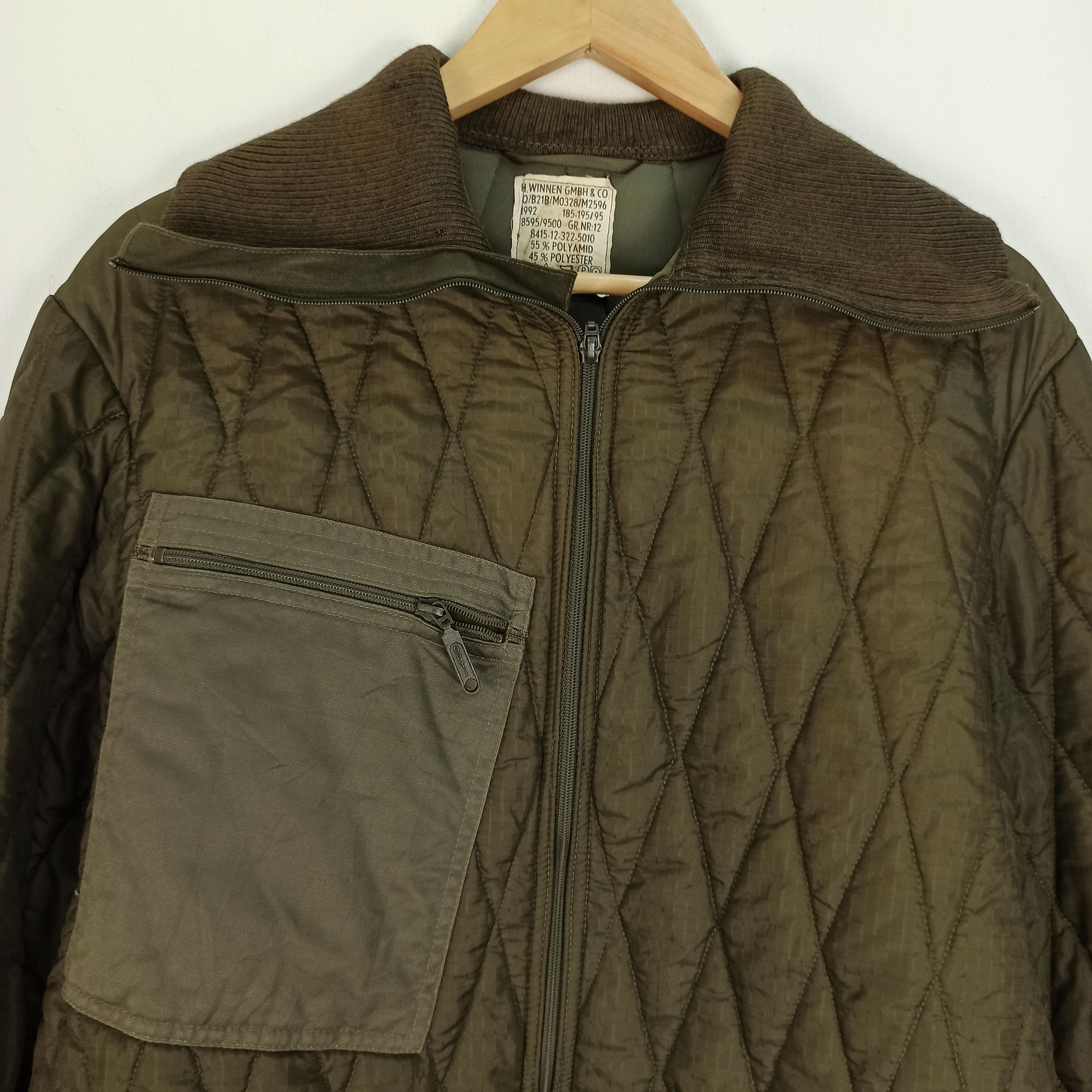 Vintage Rare🔥 80's Military Germany H.WINNEN GMBH & CO Jacket Parka Size US XL / EU 56 / 4 - 3 Thumbnail