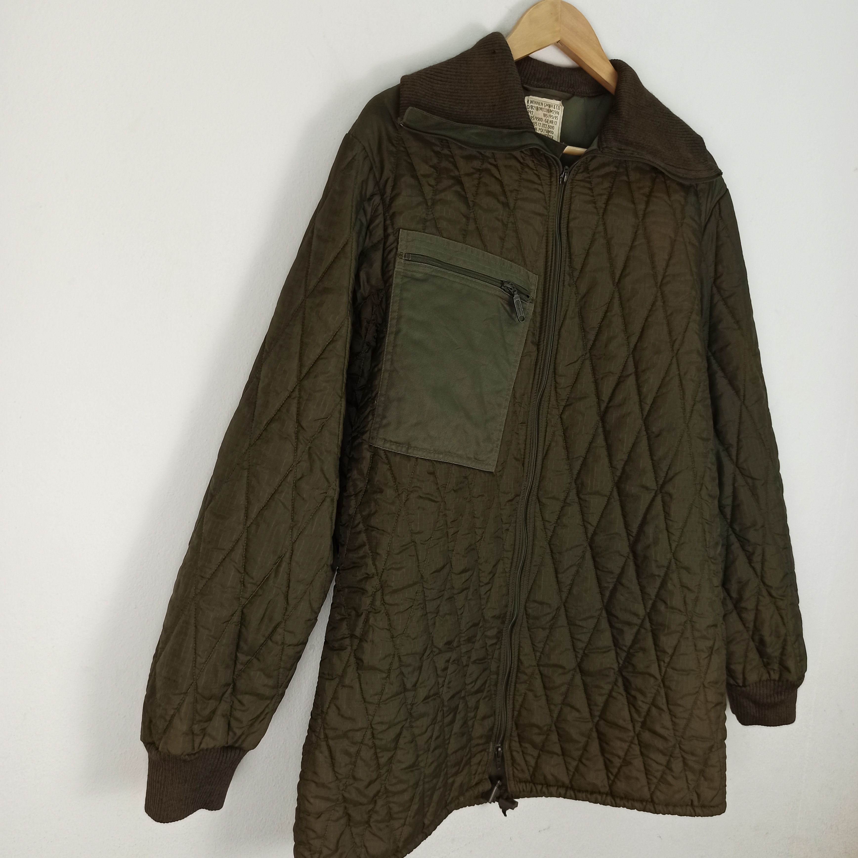 Vintage Rare🔥 80's Military Germany H.WINNEN GMBH & CO Jacket Parka Size US XL / EU 56 / 4 - 2 Thumbnail