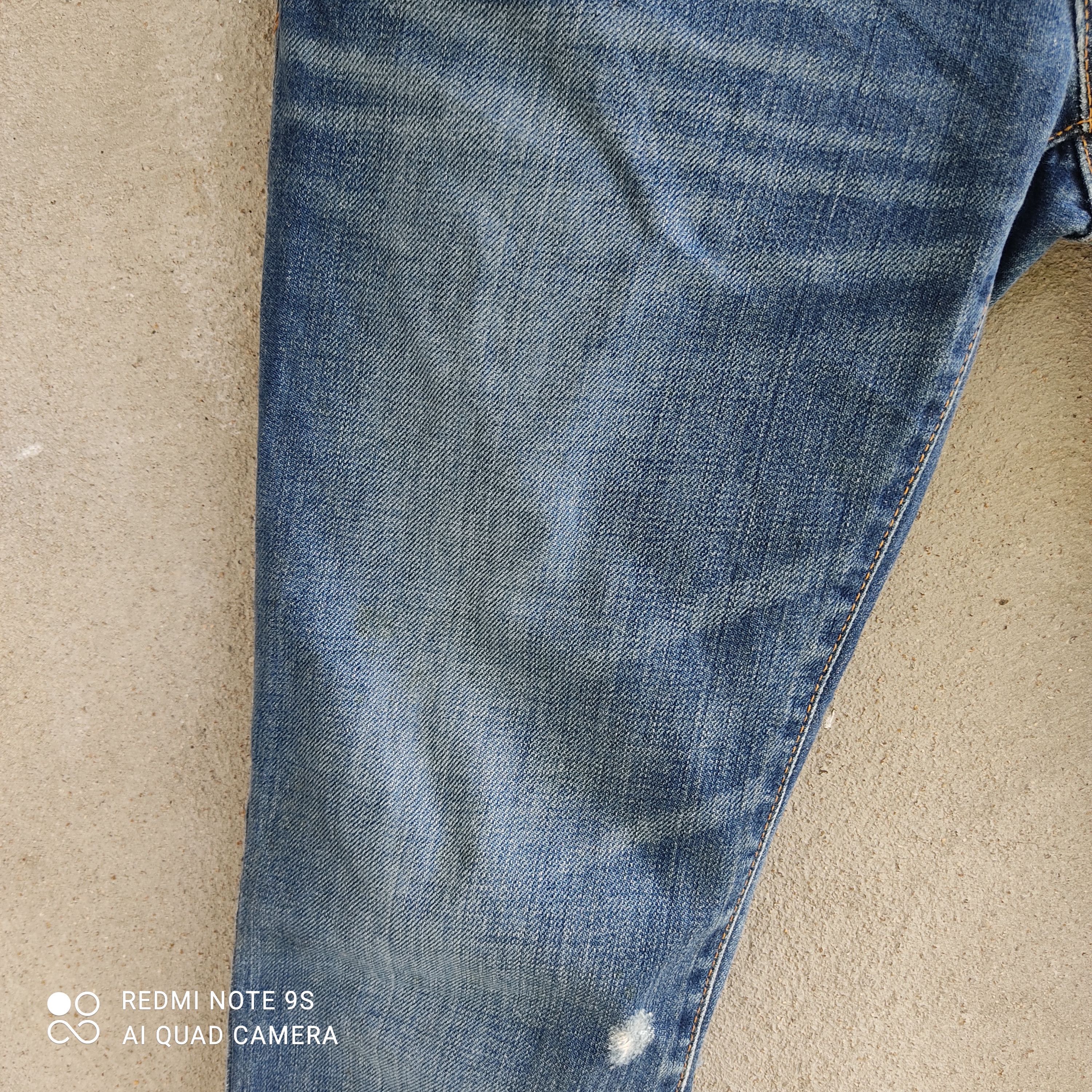 Issey Miyake Issey Miyake Sunaokuwahara Buckleback Distressed Denime Size 32" / US 10 / IT 46 - 8 Thumbnail