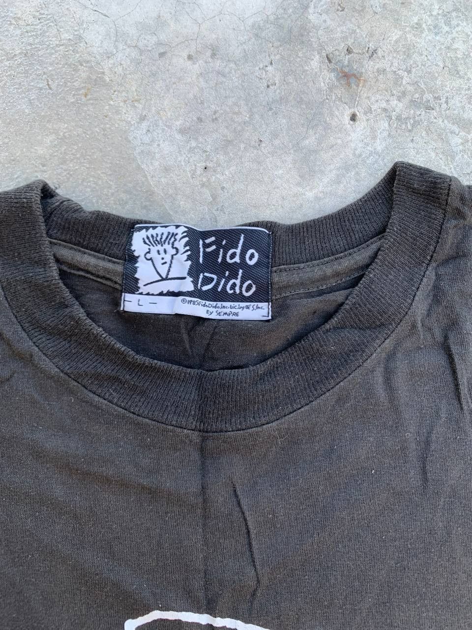 Cartoon Network × Vintage Vintage Fido Boys Single Stitched Tee Size US L / EU 52-54 / 3 - 3 Thumbnail