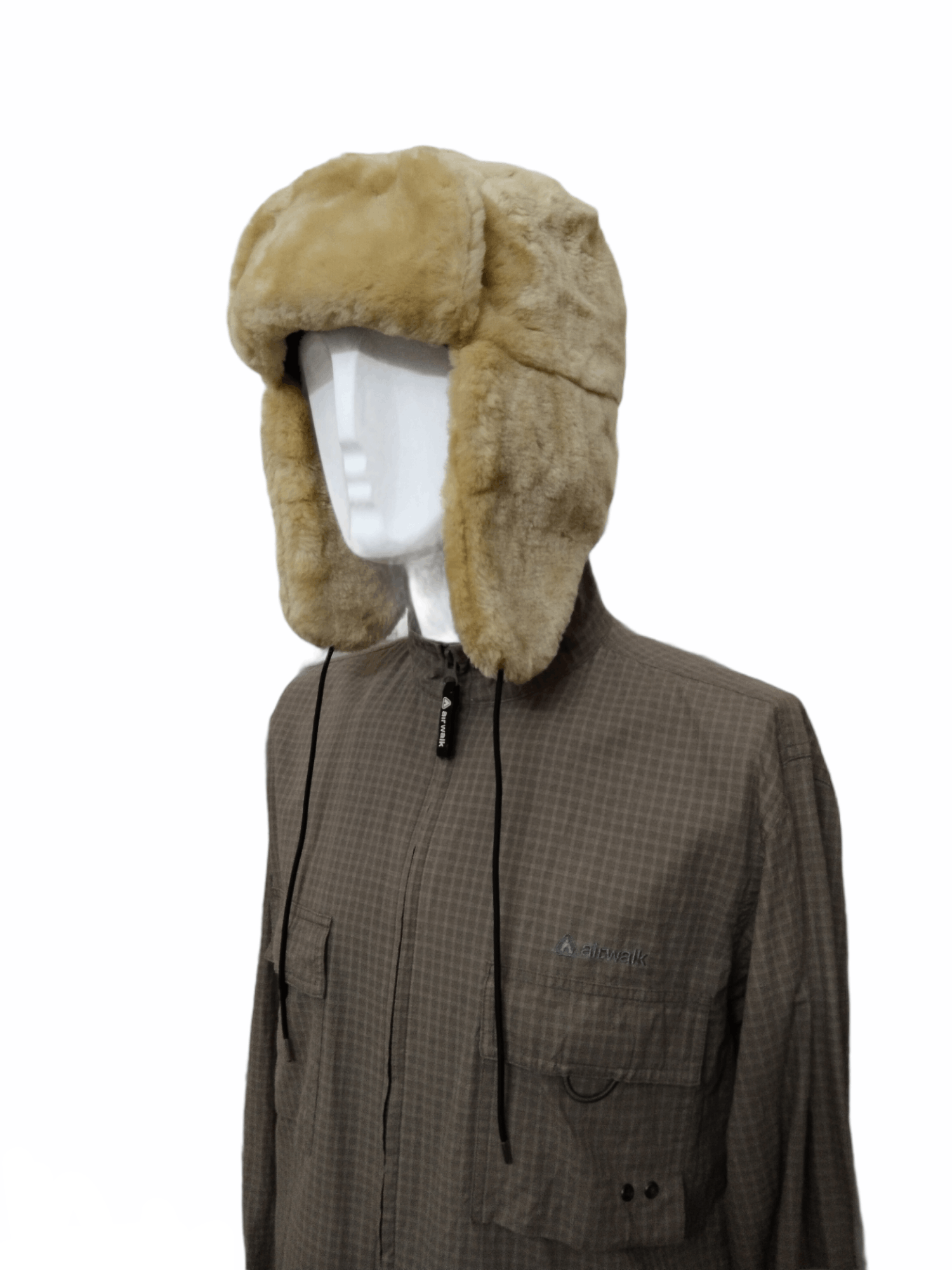 Gap VINTAGE GAP FLUFFY PLUSH WIND STOPPER/TRAPPER HAT Size ONE SIZE - 9 Thumbnail
