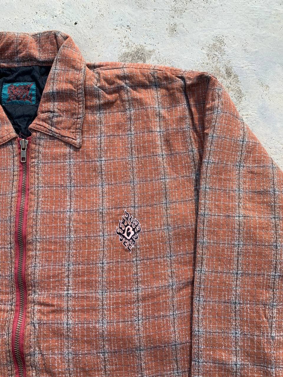 Japanese Brand Vintage Barrel Roll Quilted Lined Primaloft Plaid Jacket Size US L / EU 52-54 / 3 - 3 Thumbnail