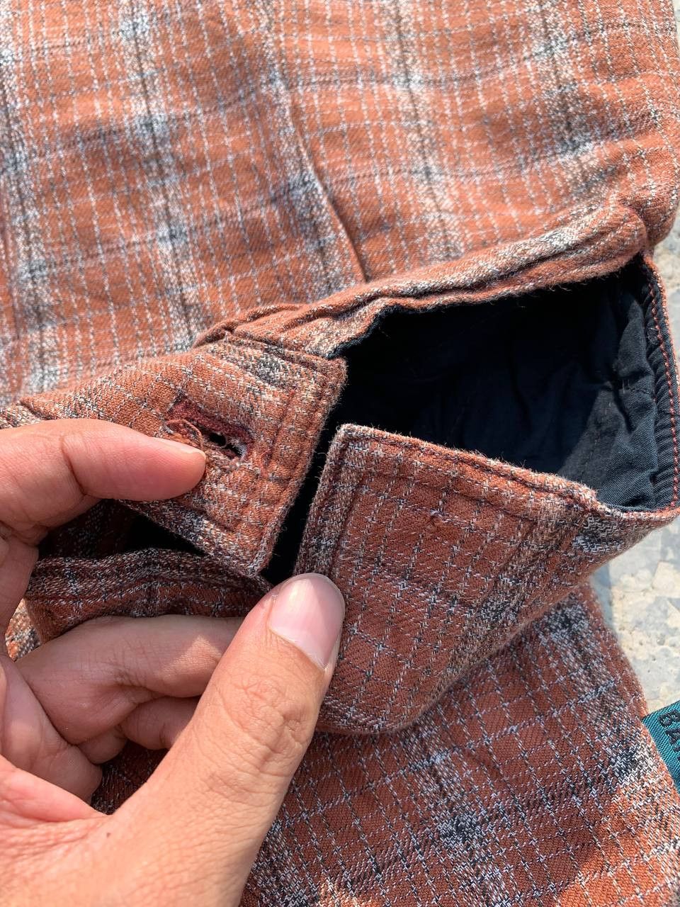 Japanese Brand Vintage Barrel Roll Quilted Lined Primaloft Plaid Jacket Size US L / EU 52-54 / 3 - 7 Thumbnail