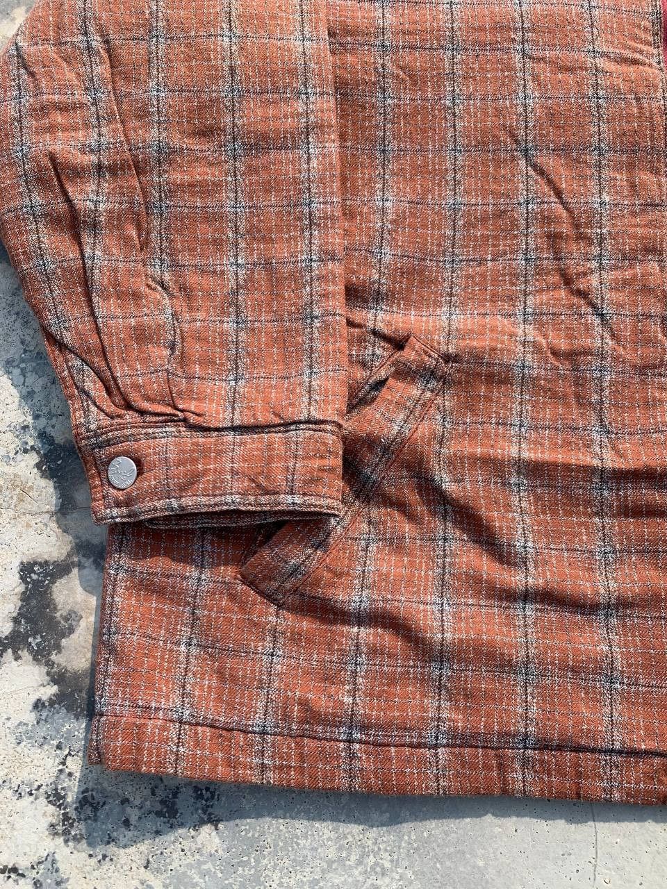 Japanese Brand Vintage Barrel Roll Quilted Lined Primaloft Plaid Jacket Size US L / EU 52-54 / 3 - 5 Thumbnail