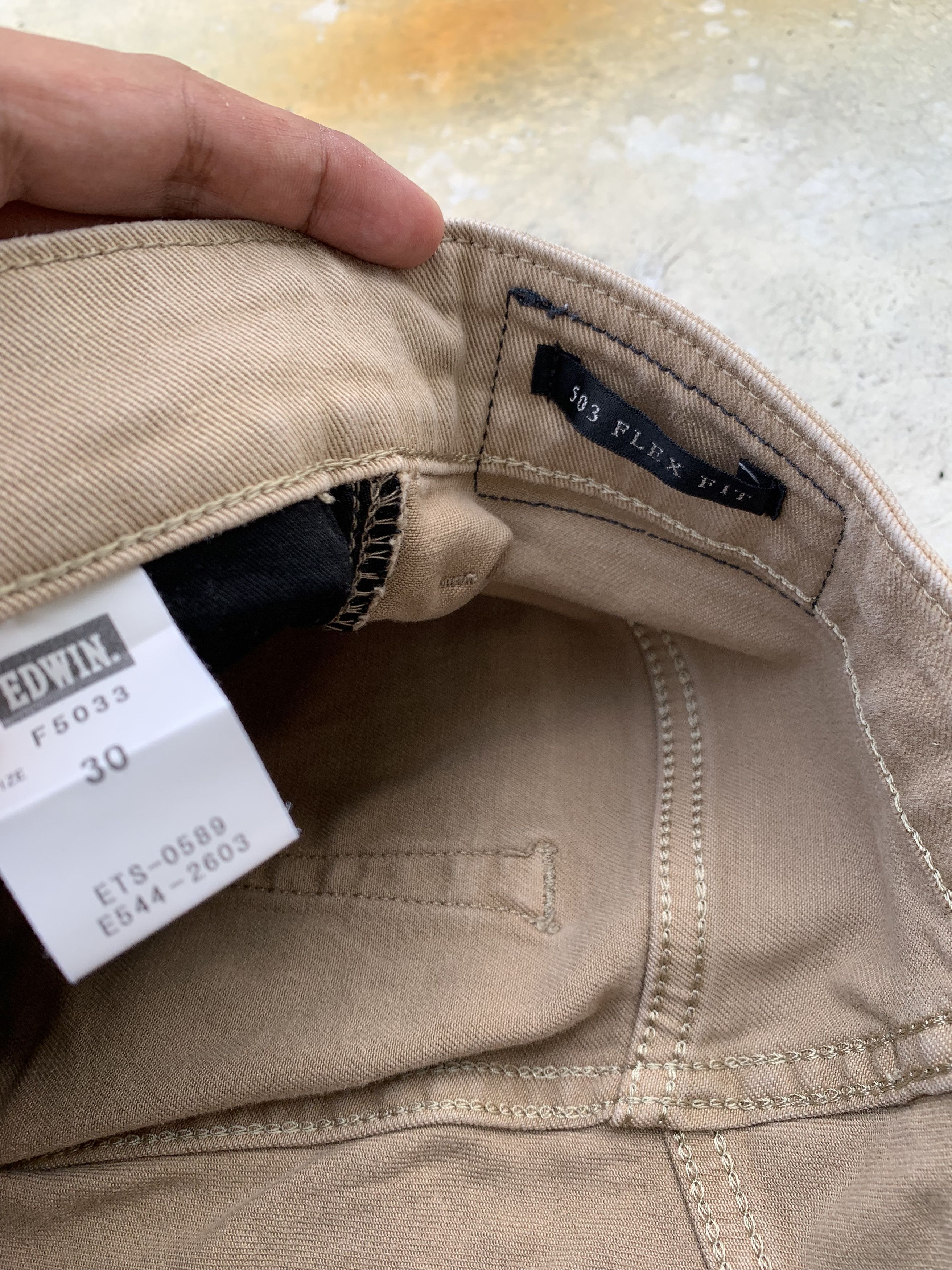 Edwin Vintage Edwin 503 Flex Fit Casual Pants Size US 30 / EU 46 - 9 Thumbnail