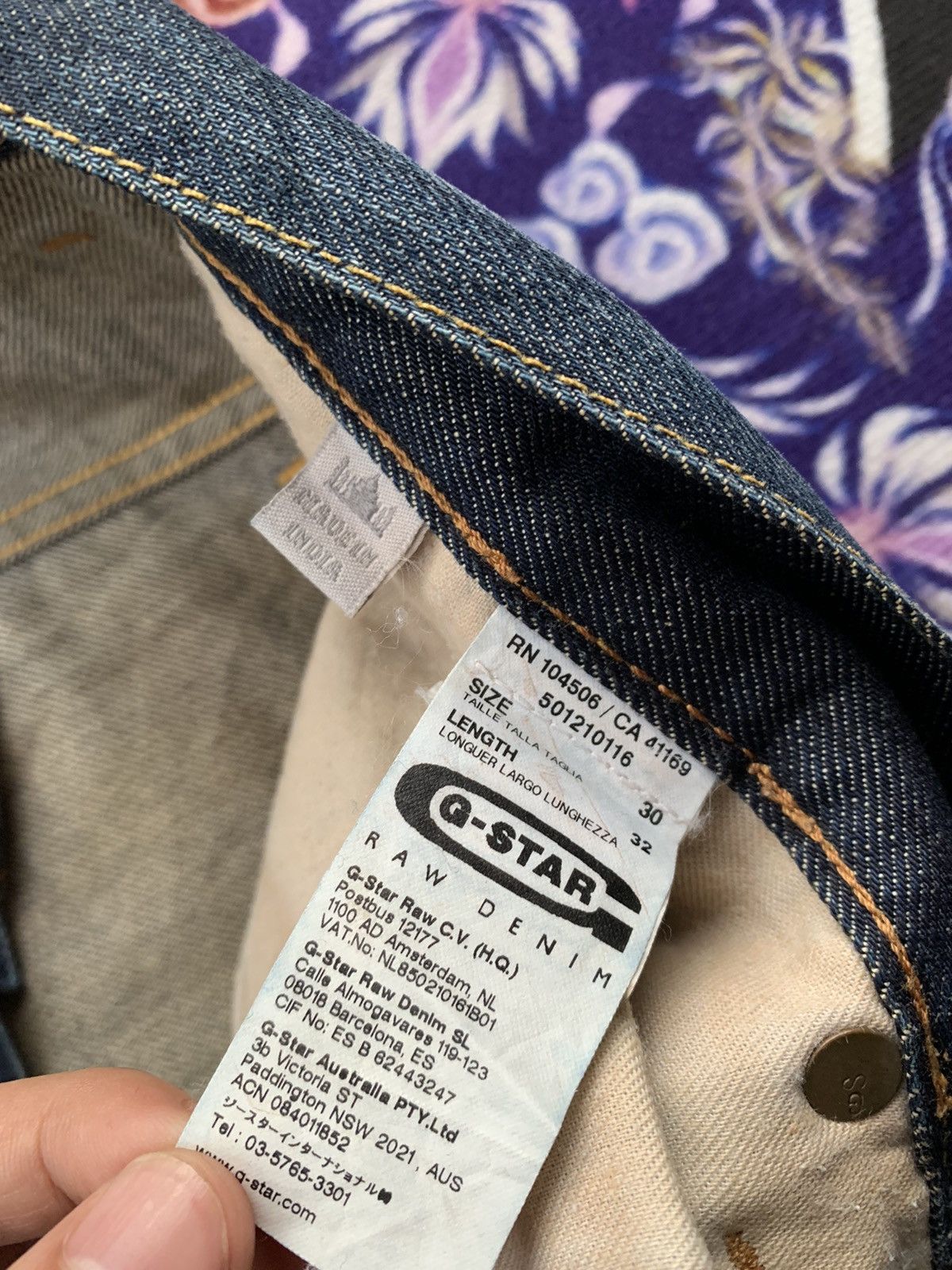 G-Star G Star Raw Distressed Denim Size US 31 - 10 Thumbnail