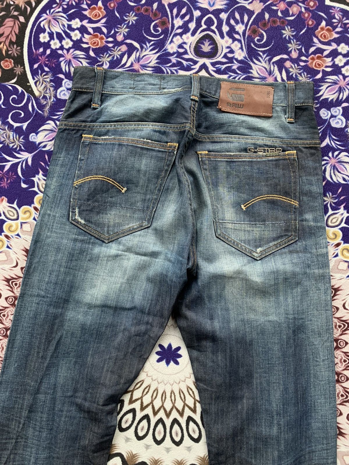 G-Star G Star Raw Distressed Denim Size US 31 - 15 Thumbnail