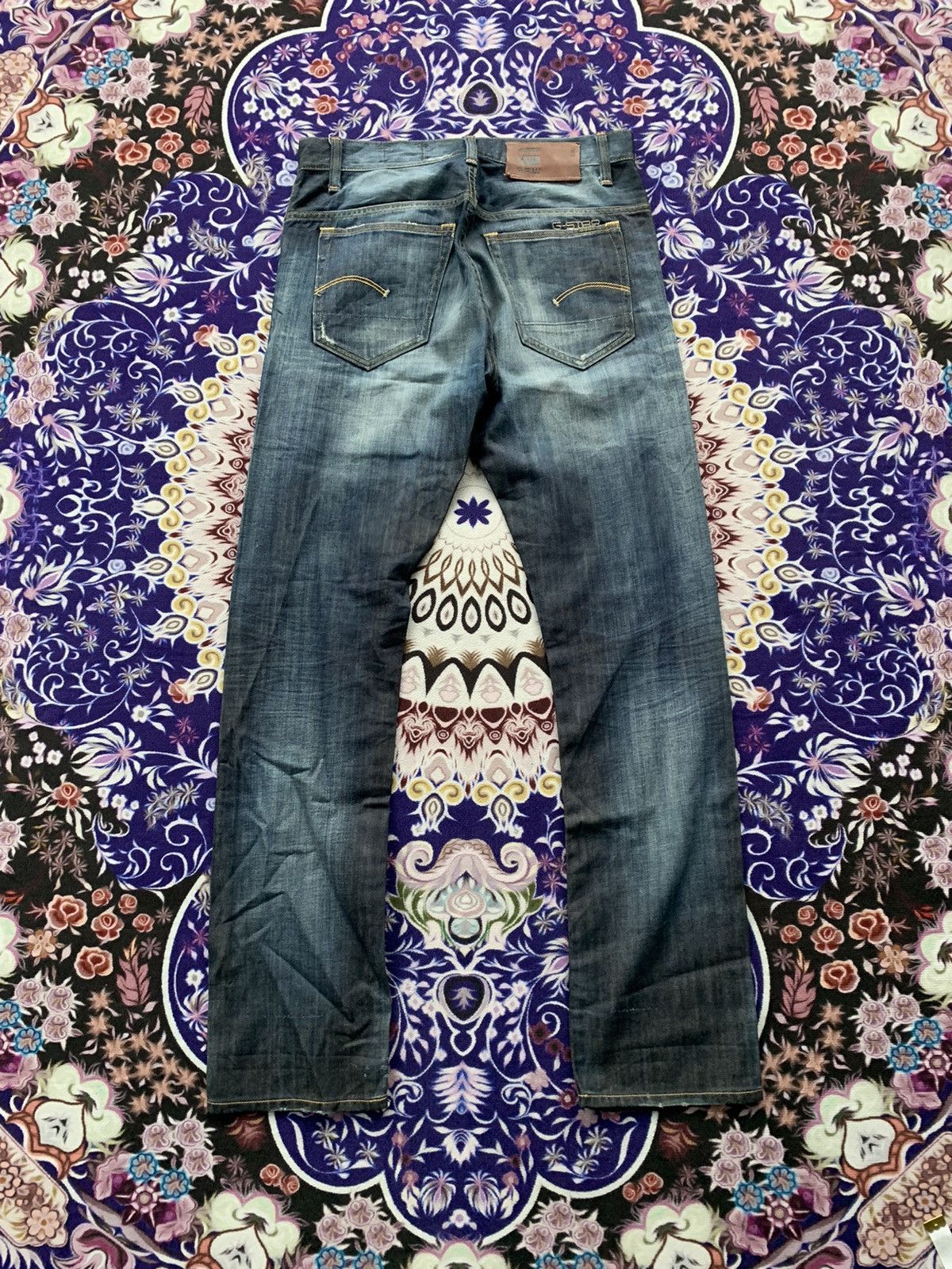 G-Star G Star Raw Distressed Denim Size US 31 - 12 Thumbnail