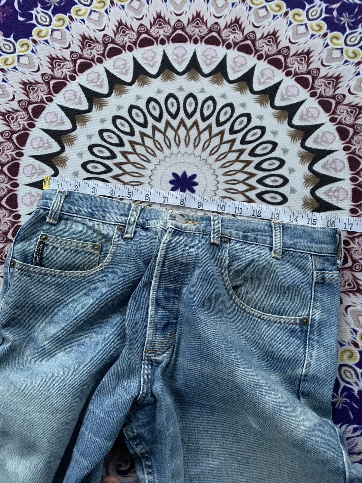 Armani Exchange Vintage Armani Exchange Distressed Denim Size US 33 - 13 Thumbnail