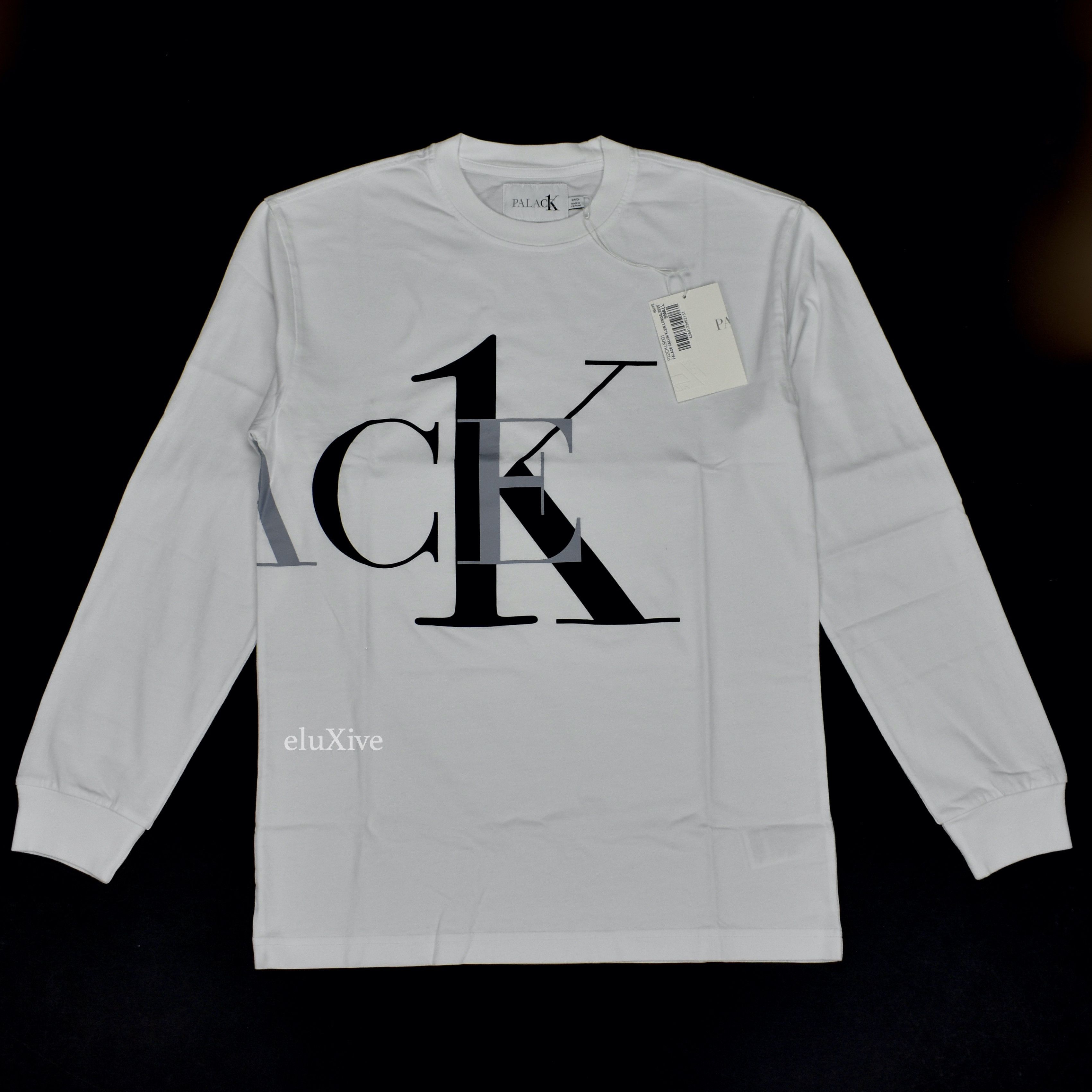 Palace Calvin Klein CK1 Wraparound Logo White DS SS22