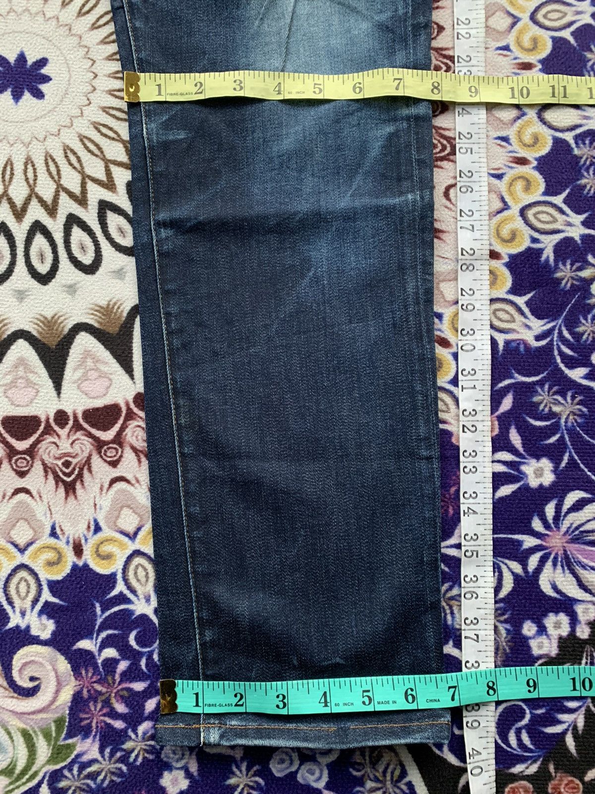 Designer G Star Raw Tapered Distressed Denim Size US 35 - 15 Thumbnail