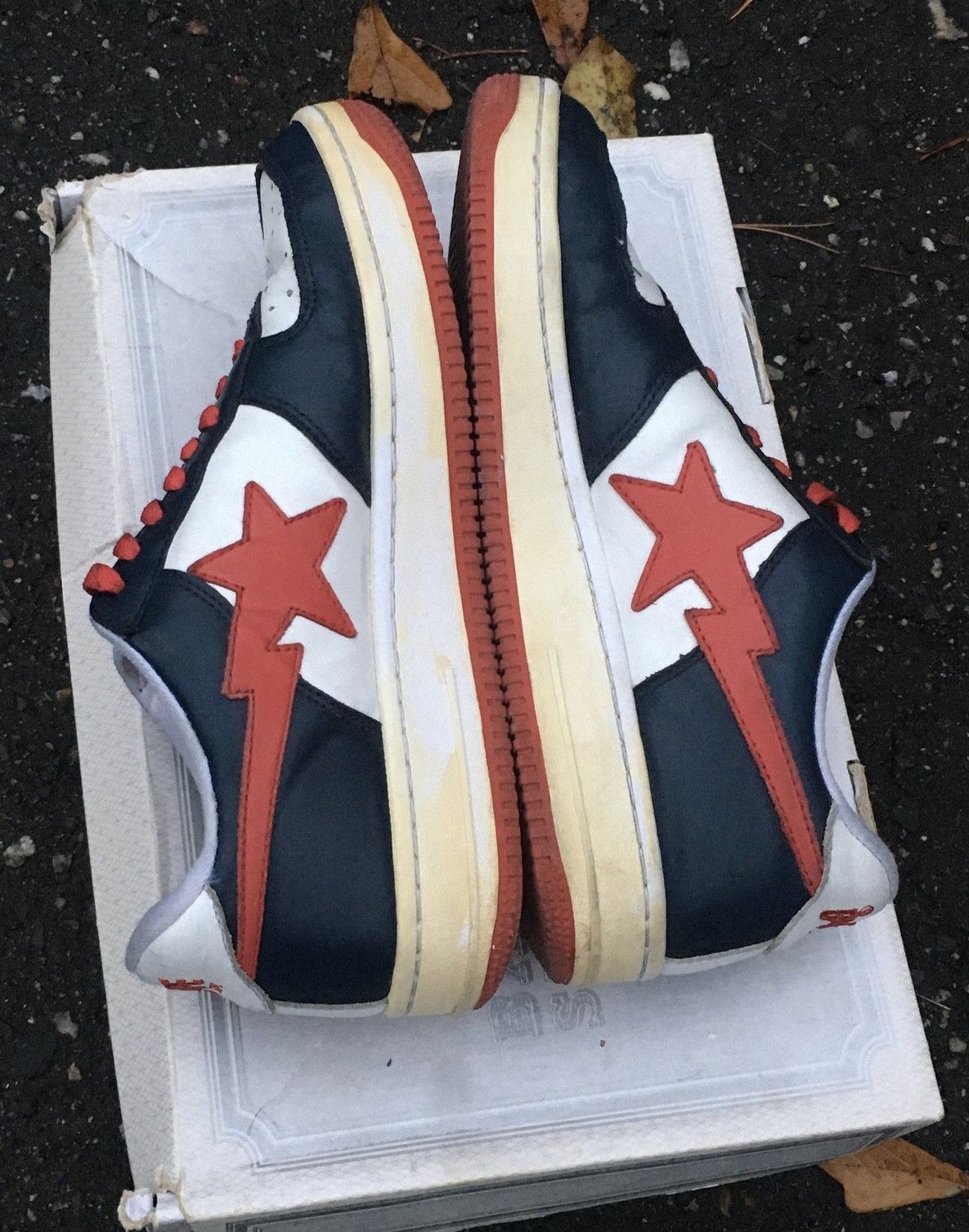Bape Bape low top bapestas Size US 10.5 / EU 43-44 - 6 Thumbnail