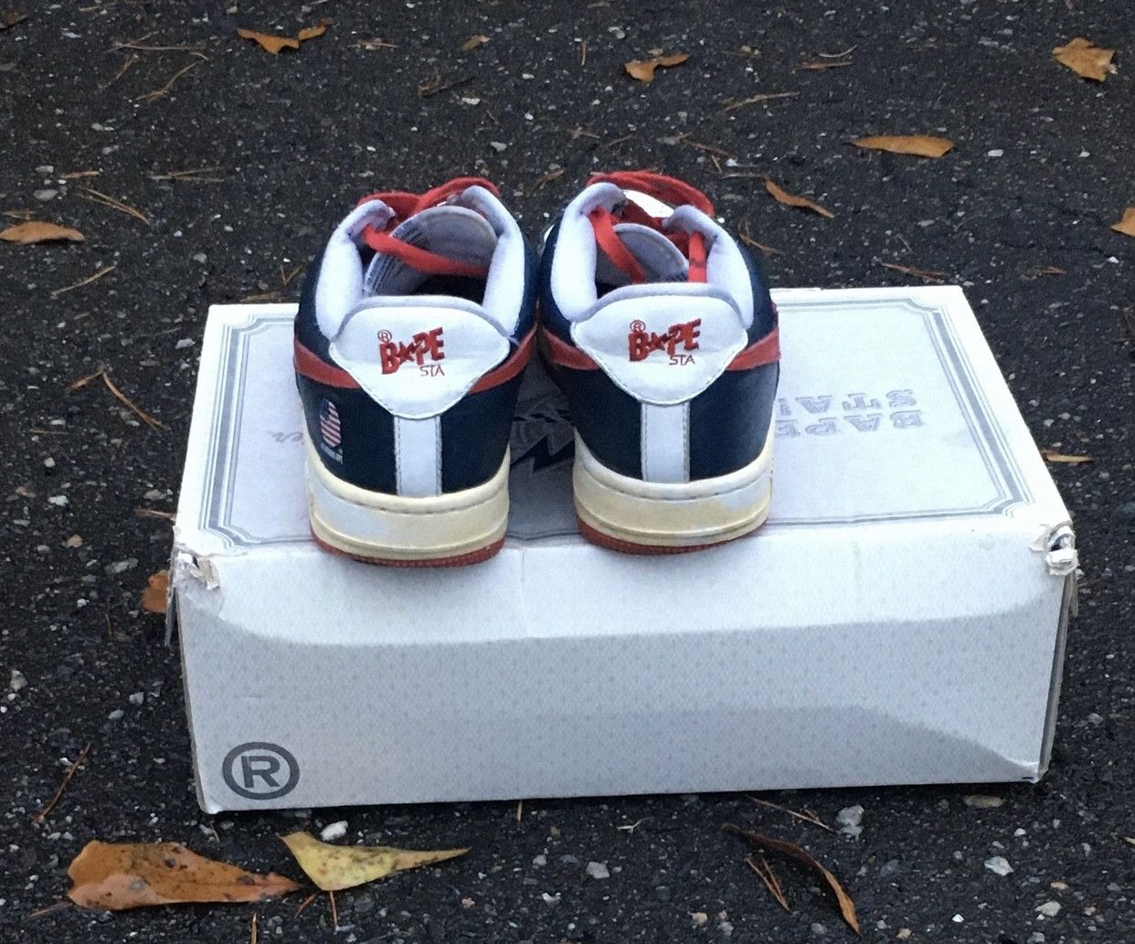 Bape Bape low top bapestas Size US 10.5 / EU 43-44 - 7 Thumbnail