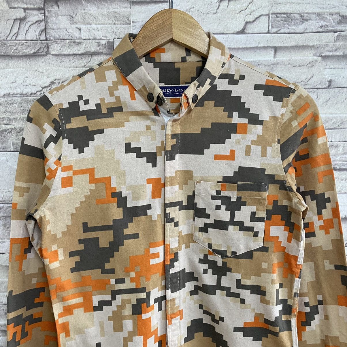 Beauty Beast Beauty Beast Digital Camo Shirt Button up Size US M / EU 48-50 / 2 - 4 Thumbnail