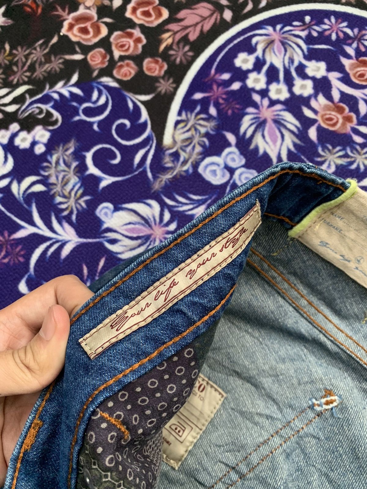 AT.P.CO × Designer AT.P.CO Italy Distressed Denim Size US 33 - 5 Thumbnail