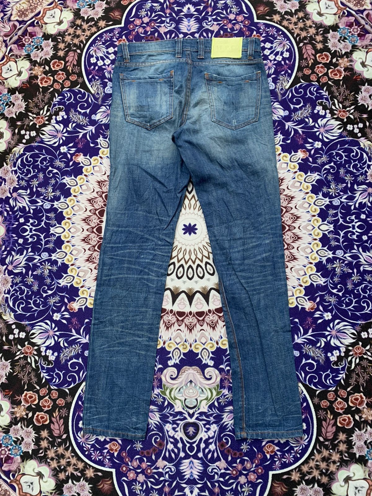 AT.P.CO × Designer AT.P.CO Italy Distressed Denim Size US 33 - 12 Thumbnail