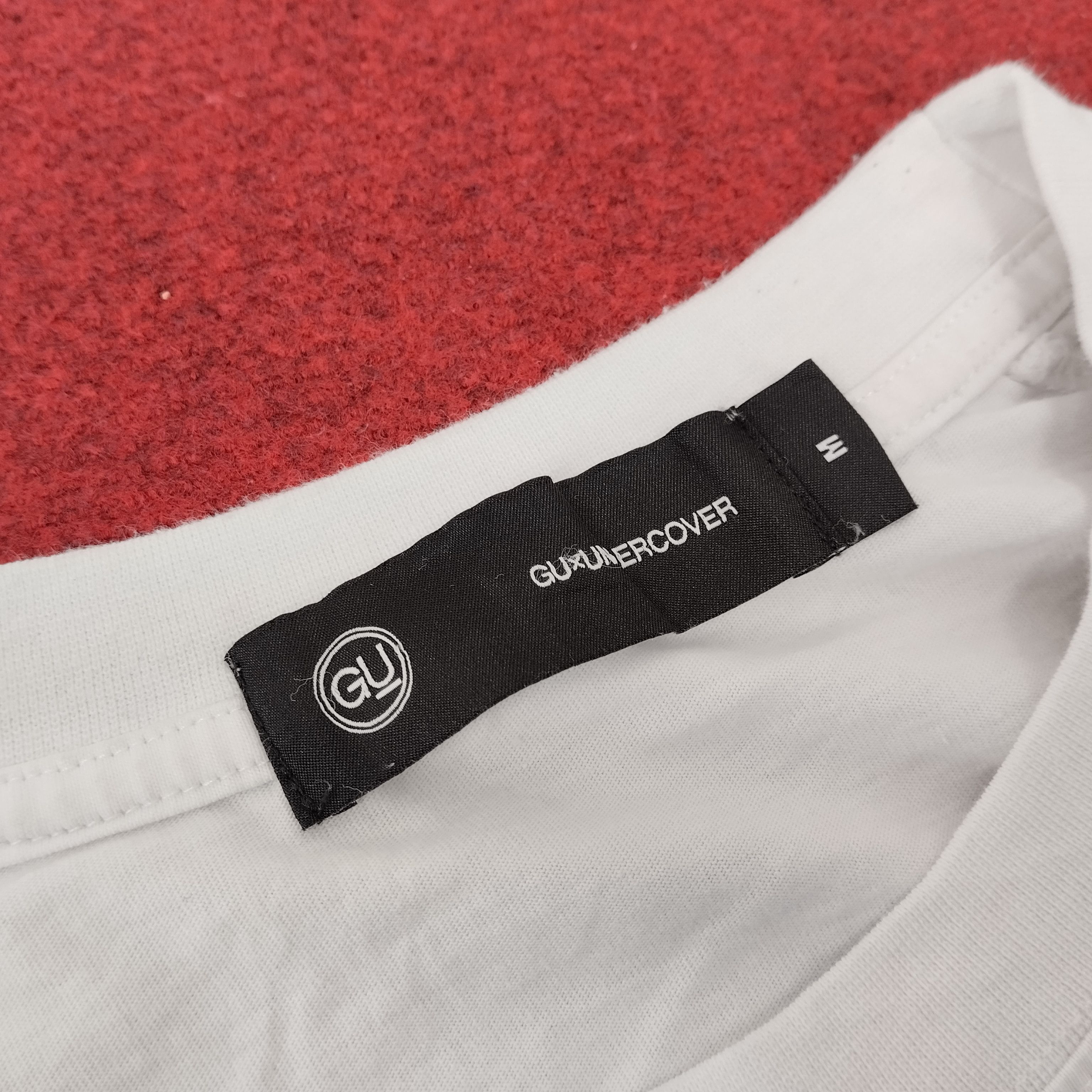 GU GU x Undercover Japanese Brand Custom Logo Tshirt Size US XL / EU 56 / 4 - 6 Thumbnail