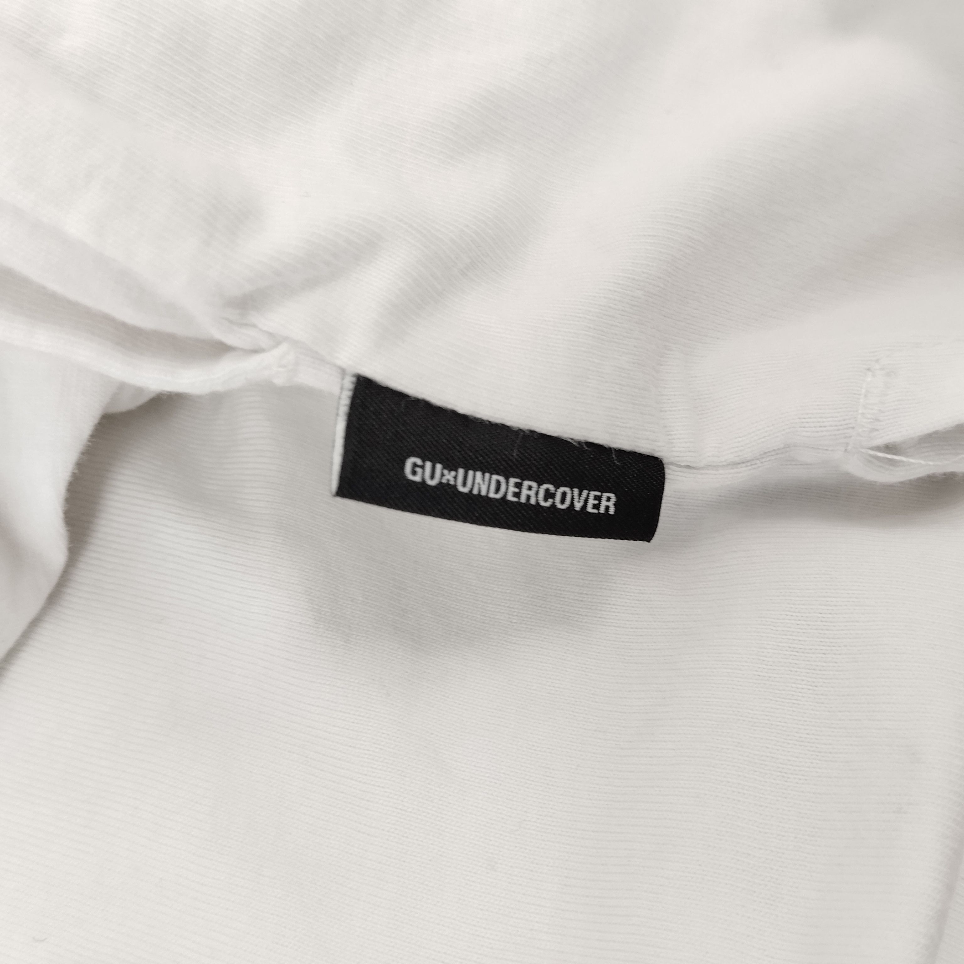 GU GU x Undercover Japanese Brand Custom Logo Tshirt Size US XL / EU 56 / 4 - 7 Thumbnail