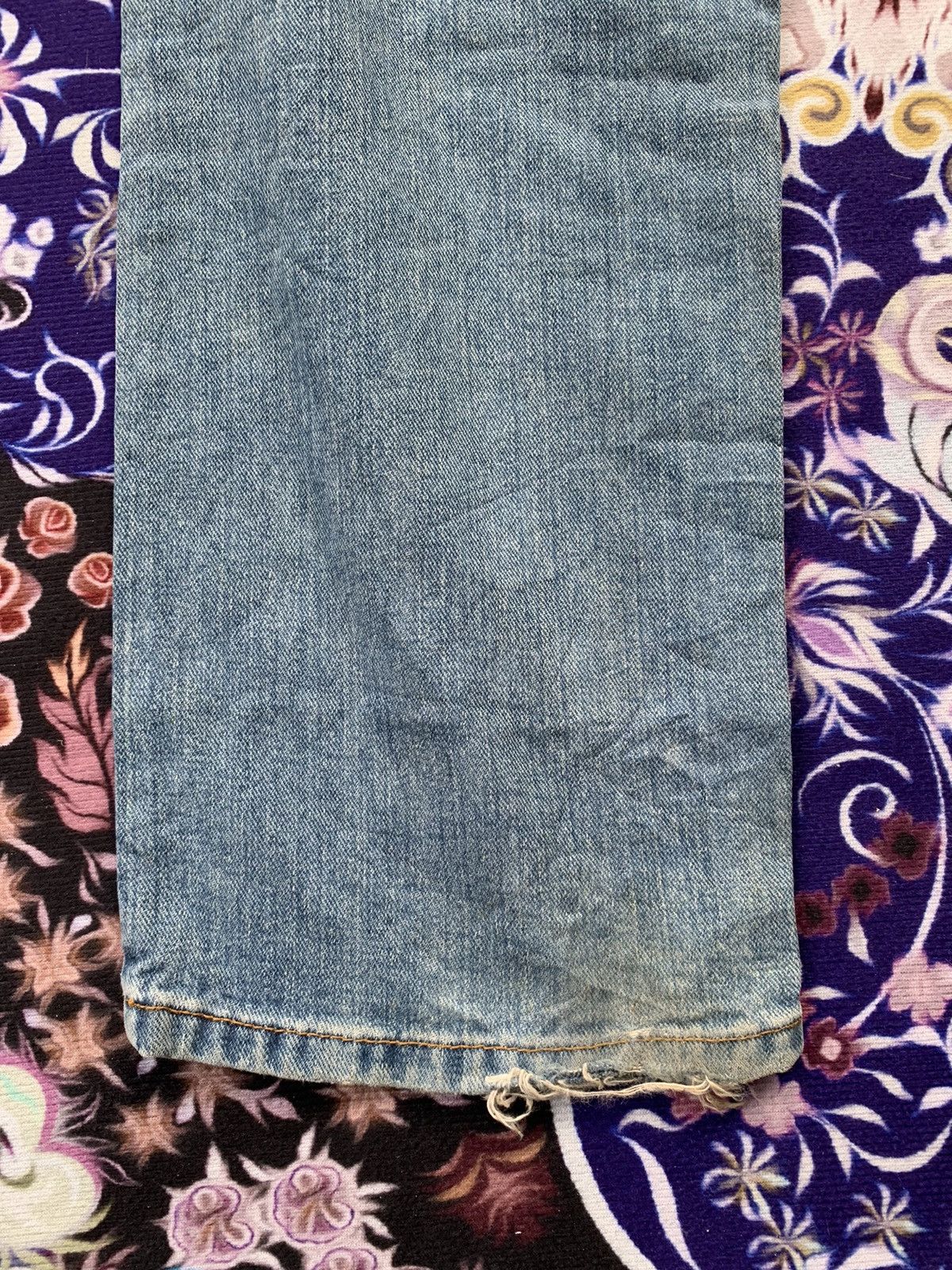 Levi's Vintage Levis 505 Faded Wash Denim Size US 35 - 8 Thumbnail