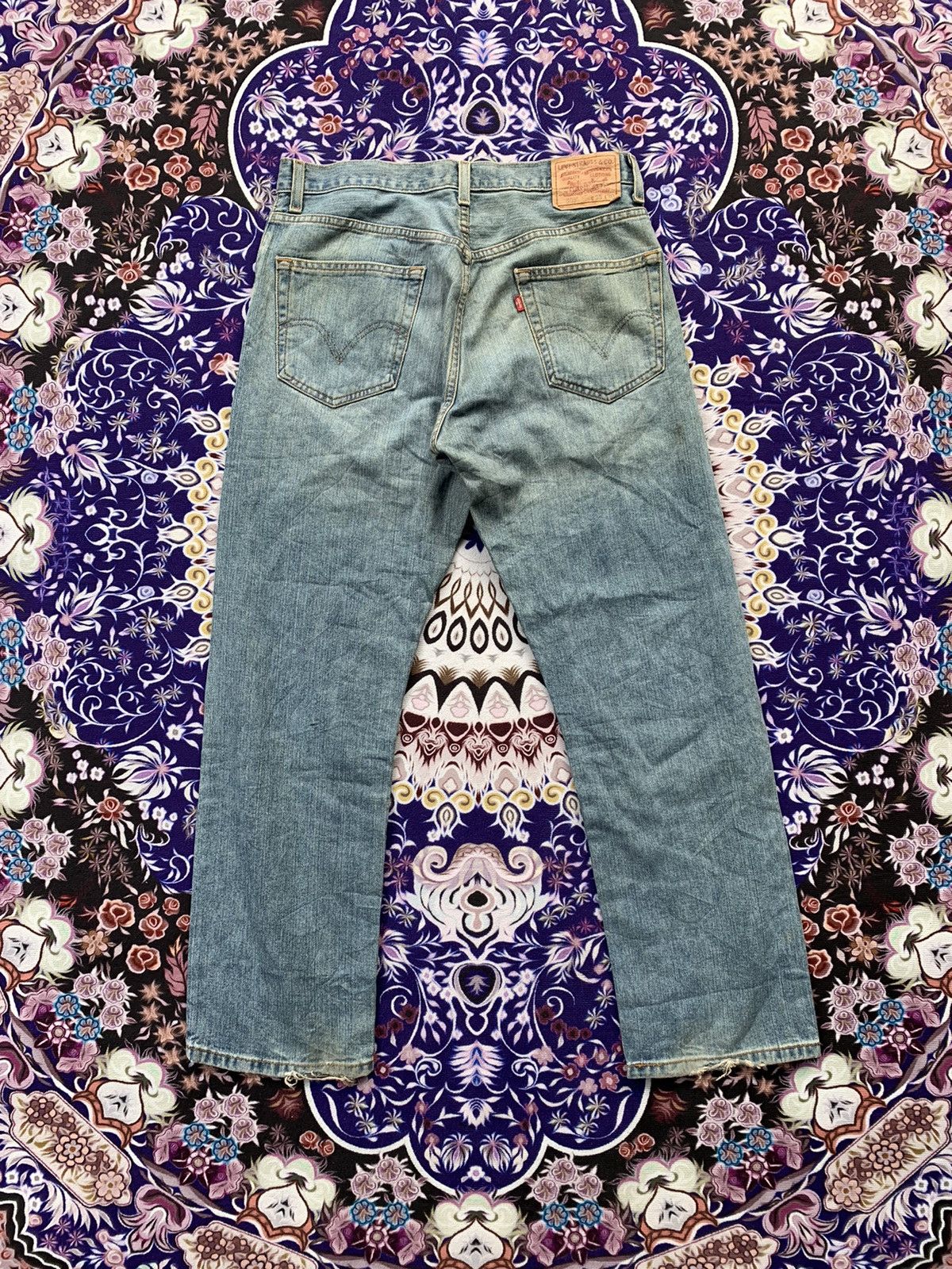 Levi's Vintage Levis 505 Faded Wash Denim Size US 35 - 6 Thumbnail