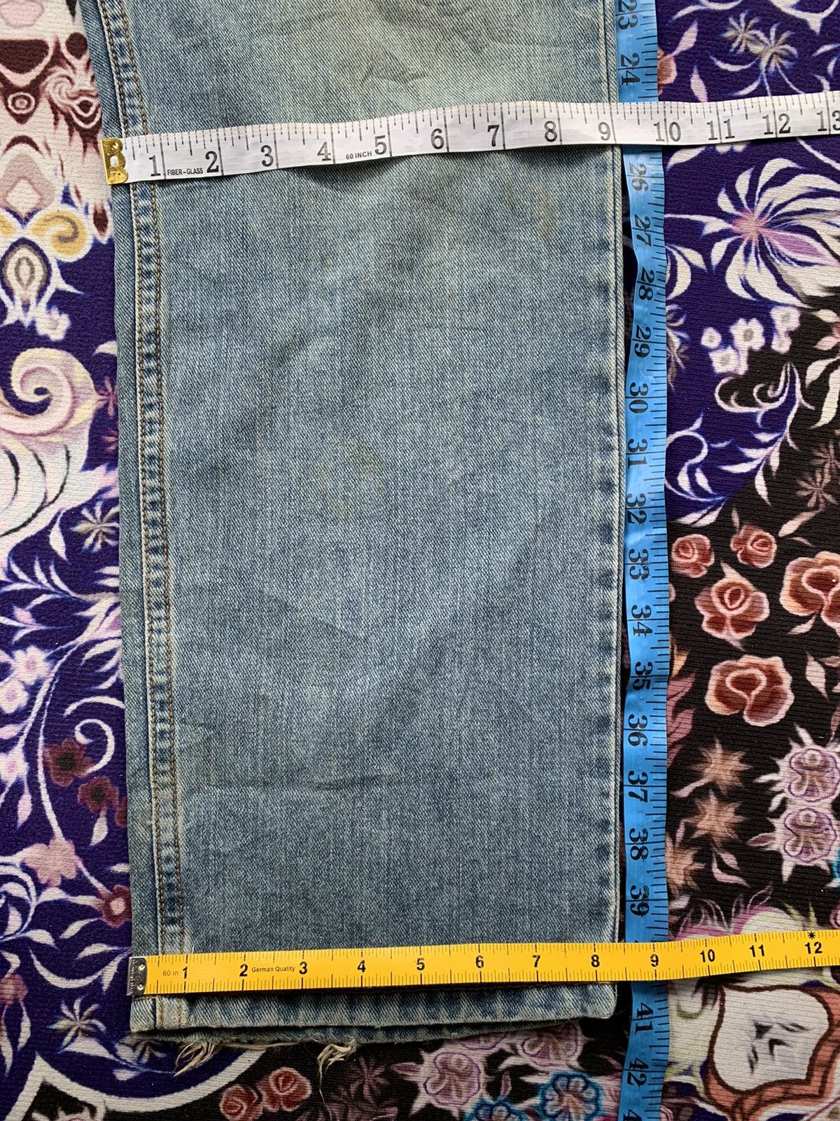 Levi's Vintage Levis 505 Faded Wash Denim Size US 35 - 11 Thumbnail