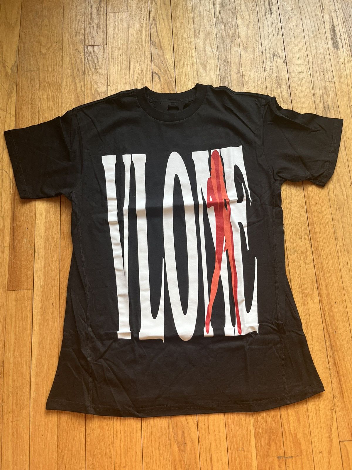 Image of Vlone Hypnotizing T-Shirt Black Size Small, Men's