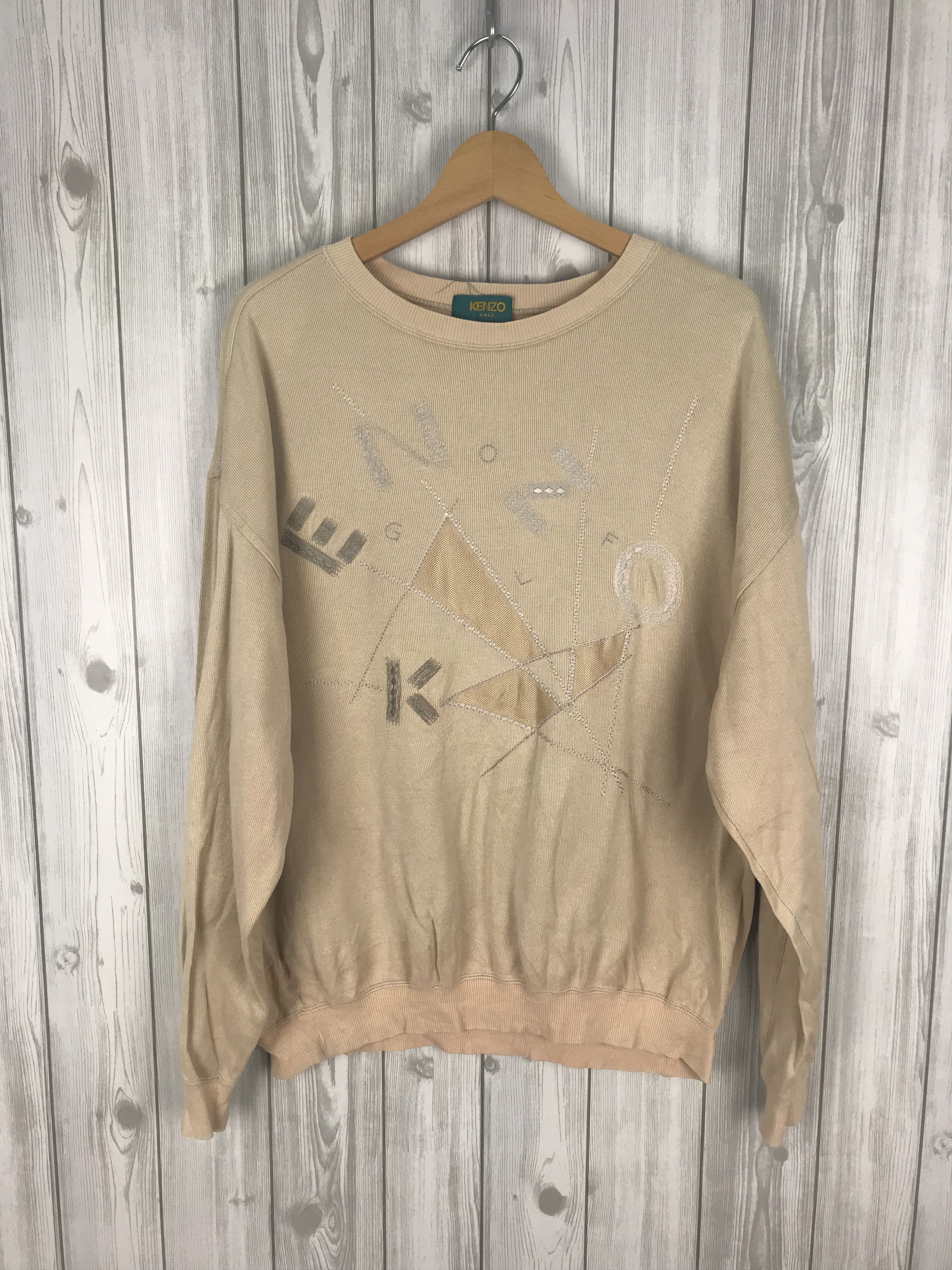 Kenzo Vintage KENZO GOLF Embroidered Sweatshirt Size US L / EU 52-54 / 3 - 2 Thumbnail