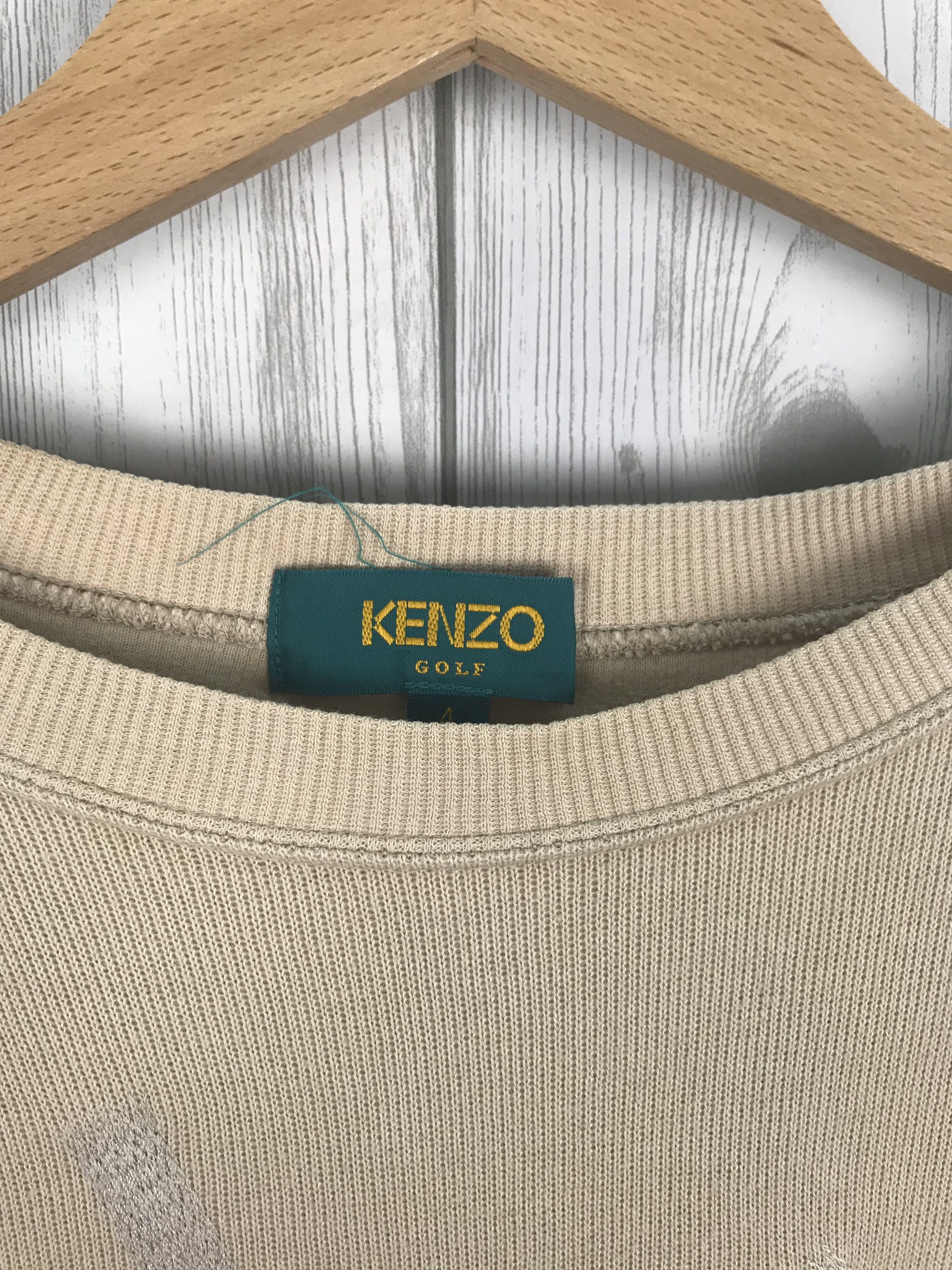 Kenzo Vintage KENZO GOLF Embroidered Sweatshirt Size US L / EU 52-54 / 3 - 6 Thumbnail