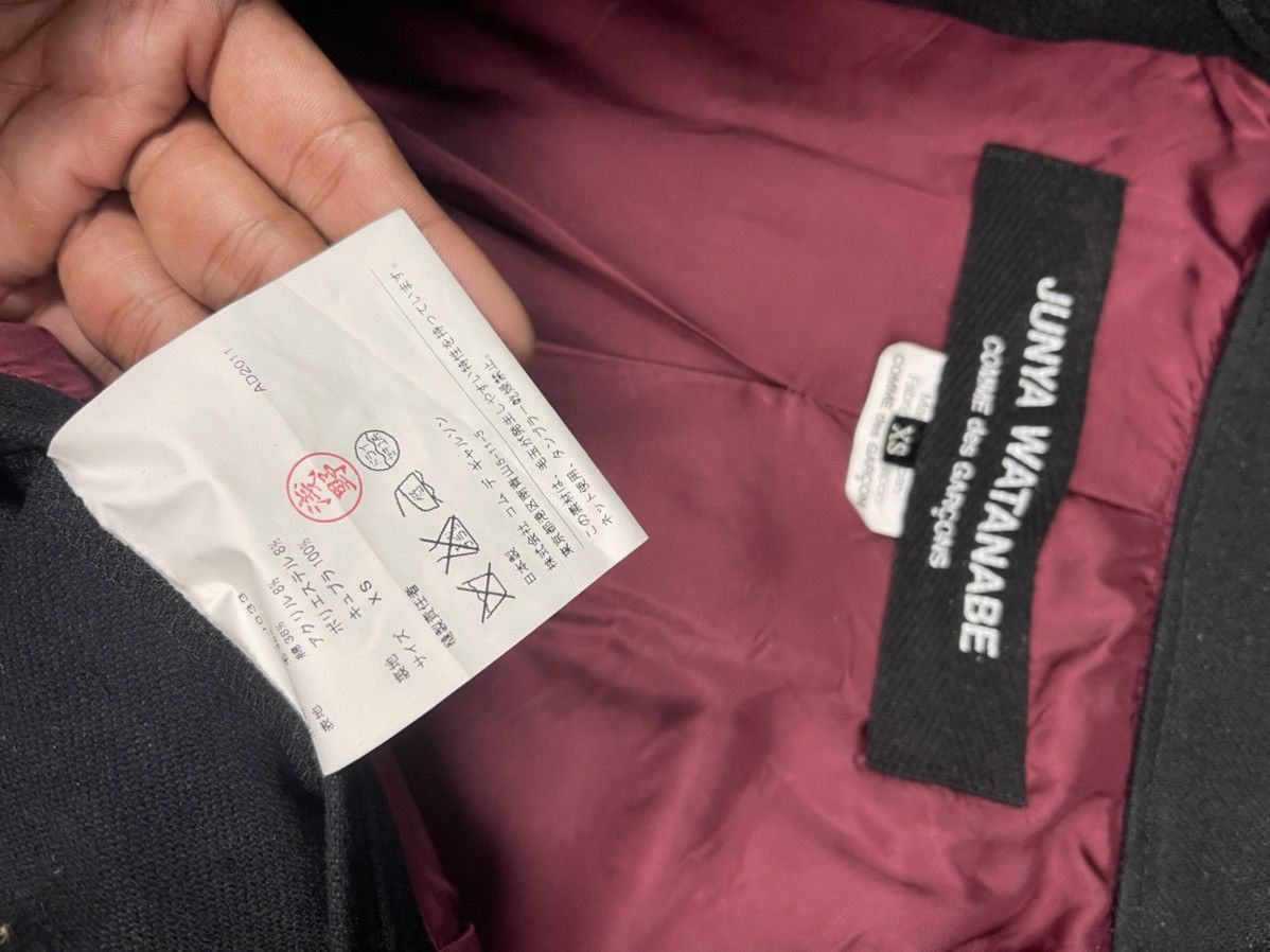 Junya Watanabe AD2011 COMME DES GARÇONS JUNYA WATANABE PLEATED JACKET Size XS / US 0-2 / IT 36-38 - 8 Thumbnail