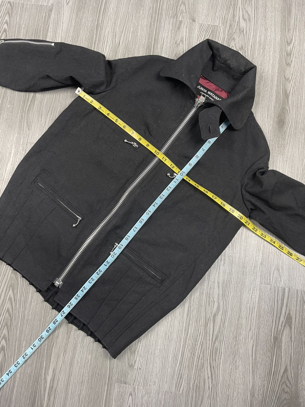 Junya Watanabe AD2011 COMME DES GARÇONS JUNYA WATANABE PLEATED JACKET Size XS / US 0-2 / IT 36-38 - 12 Thumbnail