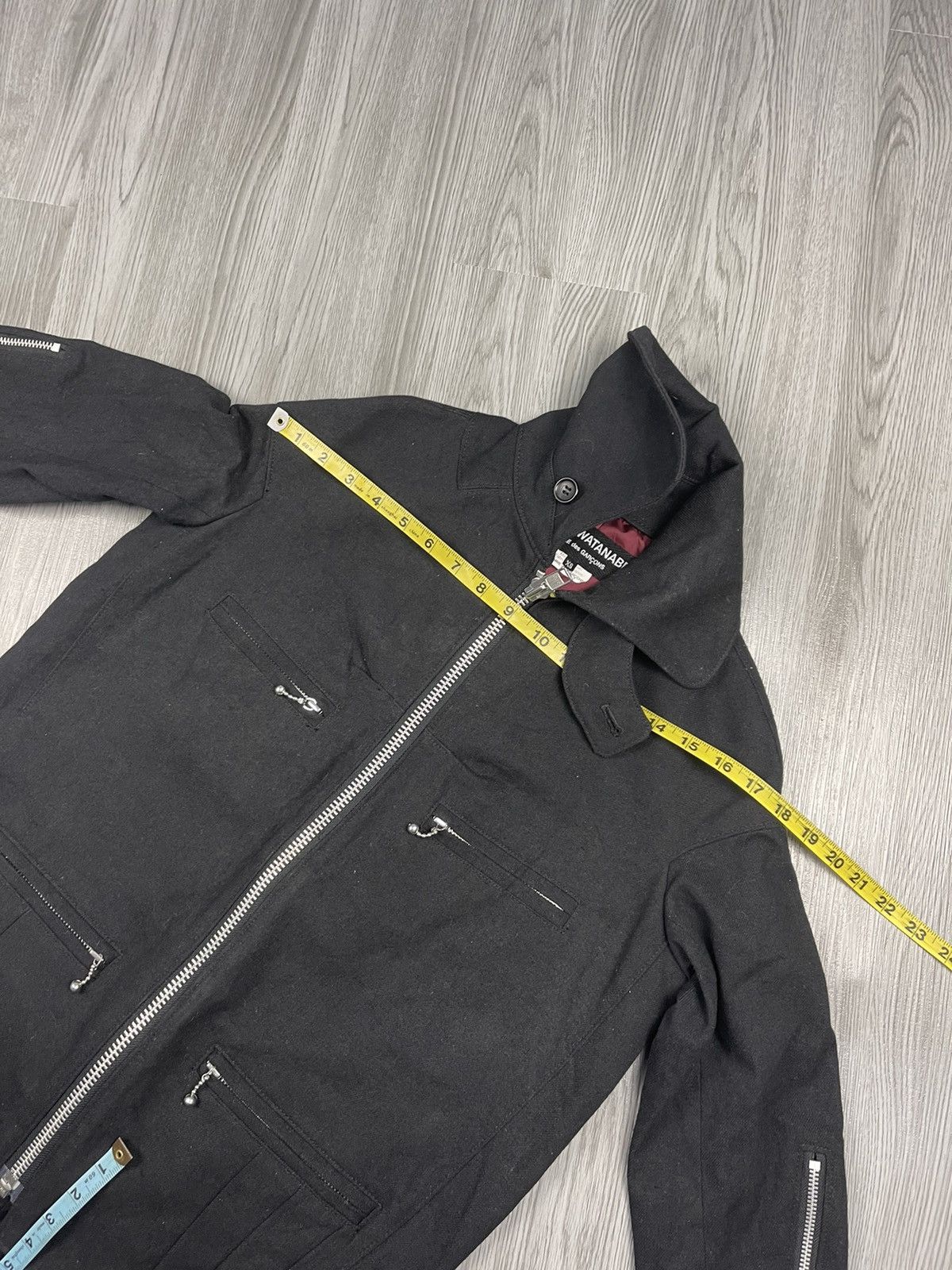 Junya Watanabe AD2011 COMME DES GARÇONS JUNYA WATANABE PLEATED JACKET Size XS / US 0-2 / IT 36-38 - 11 Thumbnail