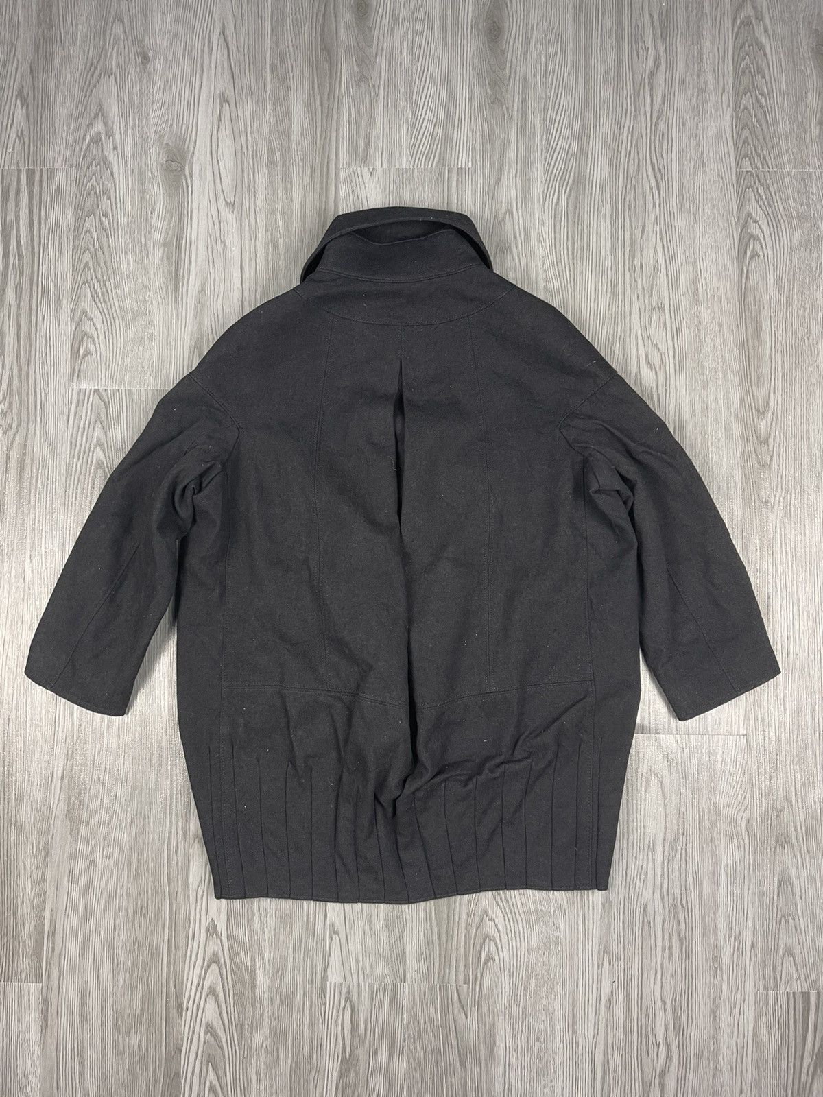 Junya Watanabe AD2011 COMME DES GARÇONS JUNYA WATANABE PLEATED JACKET Size XS / US 0-2 / IT 36-38 - 3 Thumbnail