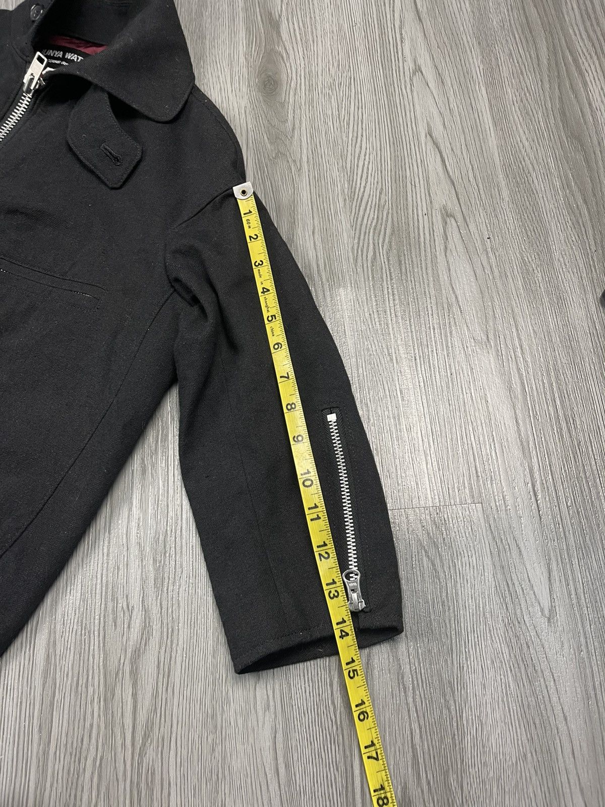 Junya Watanabe AD2011 COMME DES GARÇONS JUNYA WATANABE PLEATED JACKET Size XS / US 0-2 / IT 36-38 - 14 Thumbnail