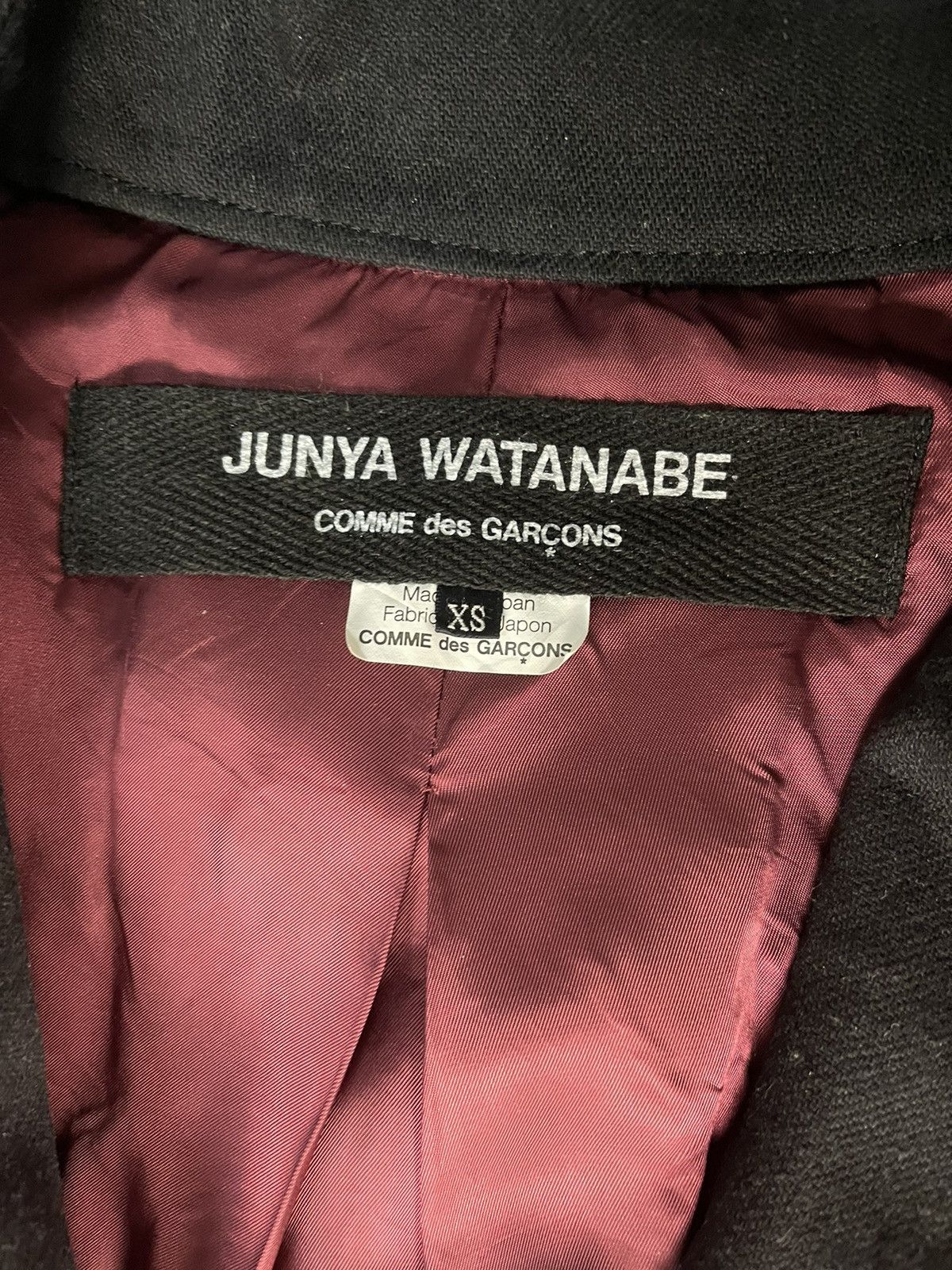 Junya Watanabe AD2011 COMME DES GARÇONS JUNYA WATANABE PLEATED JACKET Size XS / US 0-2 / IT 36-38 - 10 Thumbnail