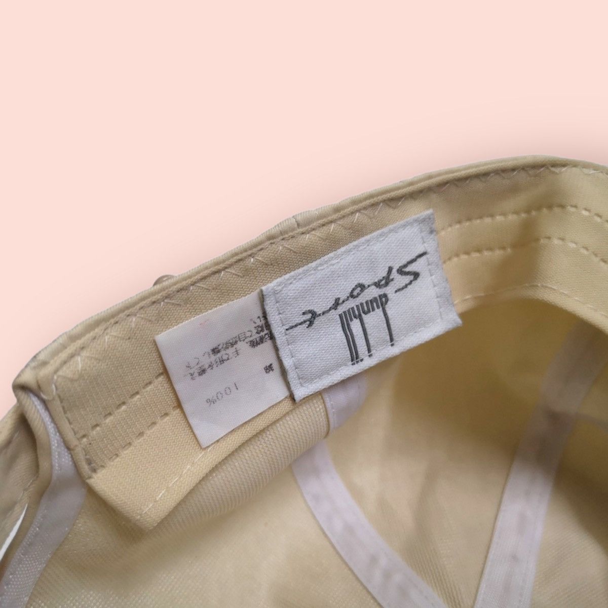 Alfred Dunhill × Descente DUNHILL SPORTS VINTAGE 7 PANELS STRAPBACK Size ONE SIZE - 12 Thumbnail