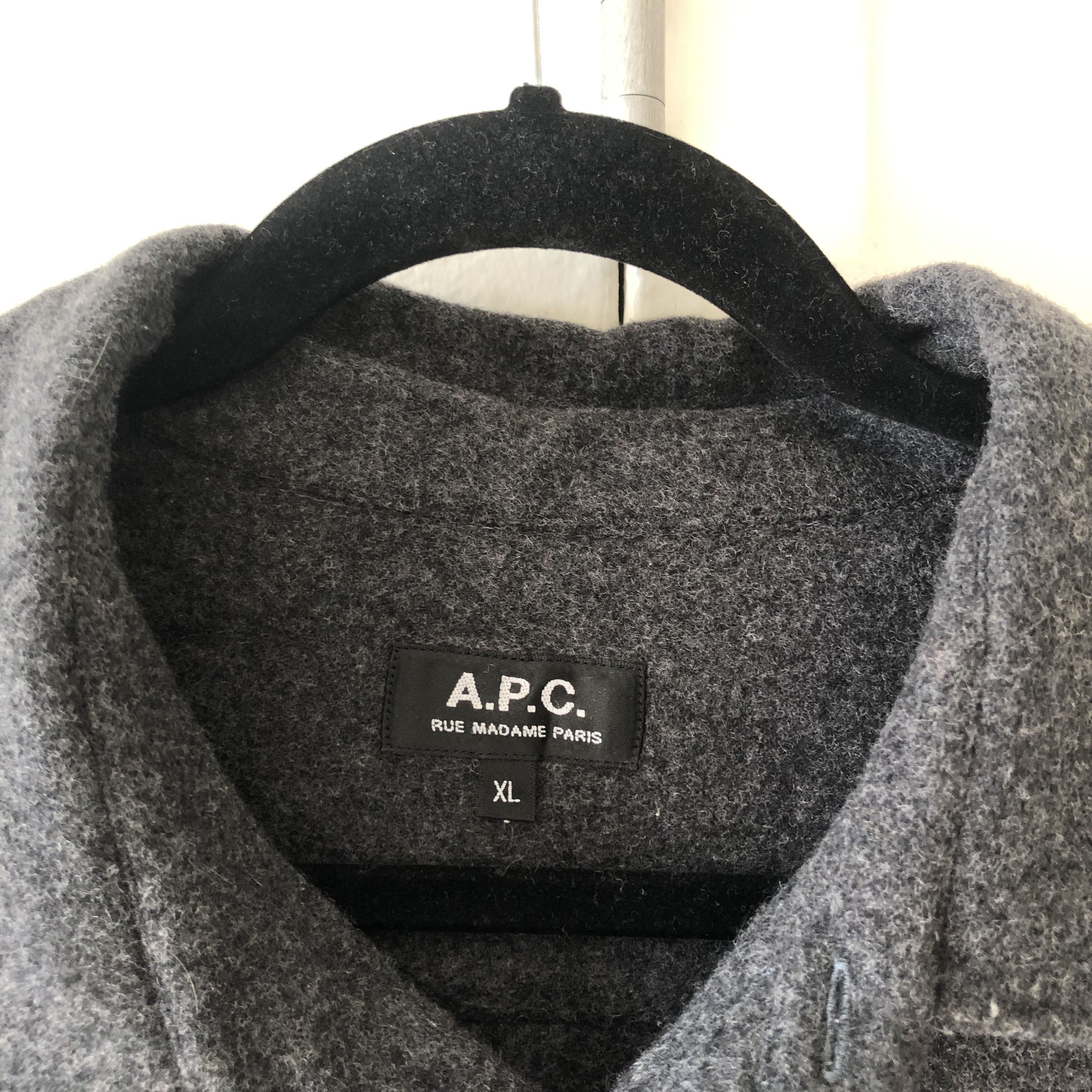 A.P.C. A.P.C Wool Flannel Size US XL / EU 56 / 4 - 3 Thumbnail