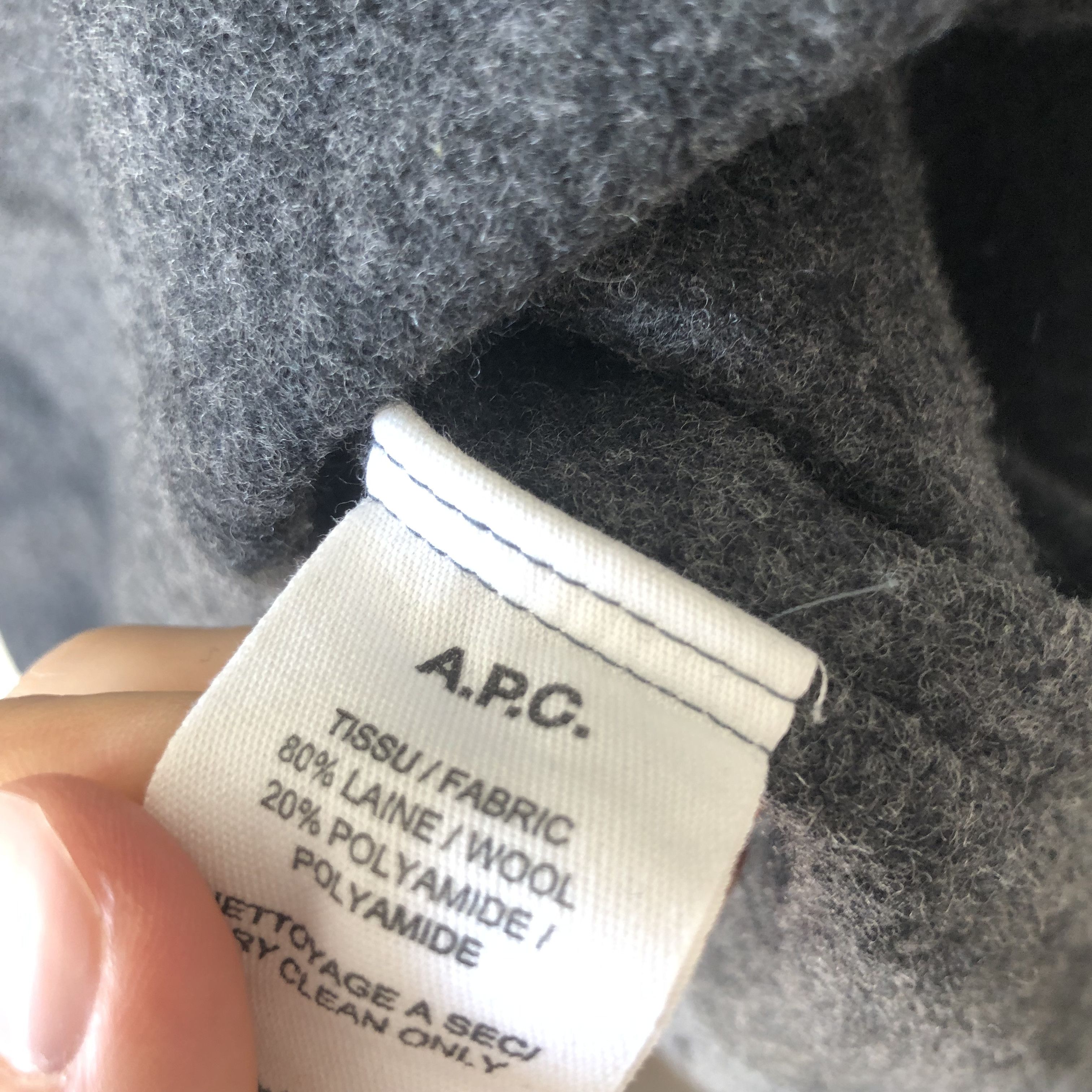 A.P.C. A.P.C Wool Flannel Size US XL / EU 56 / 4 - 4 Thumbnail