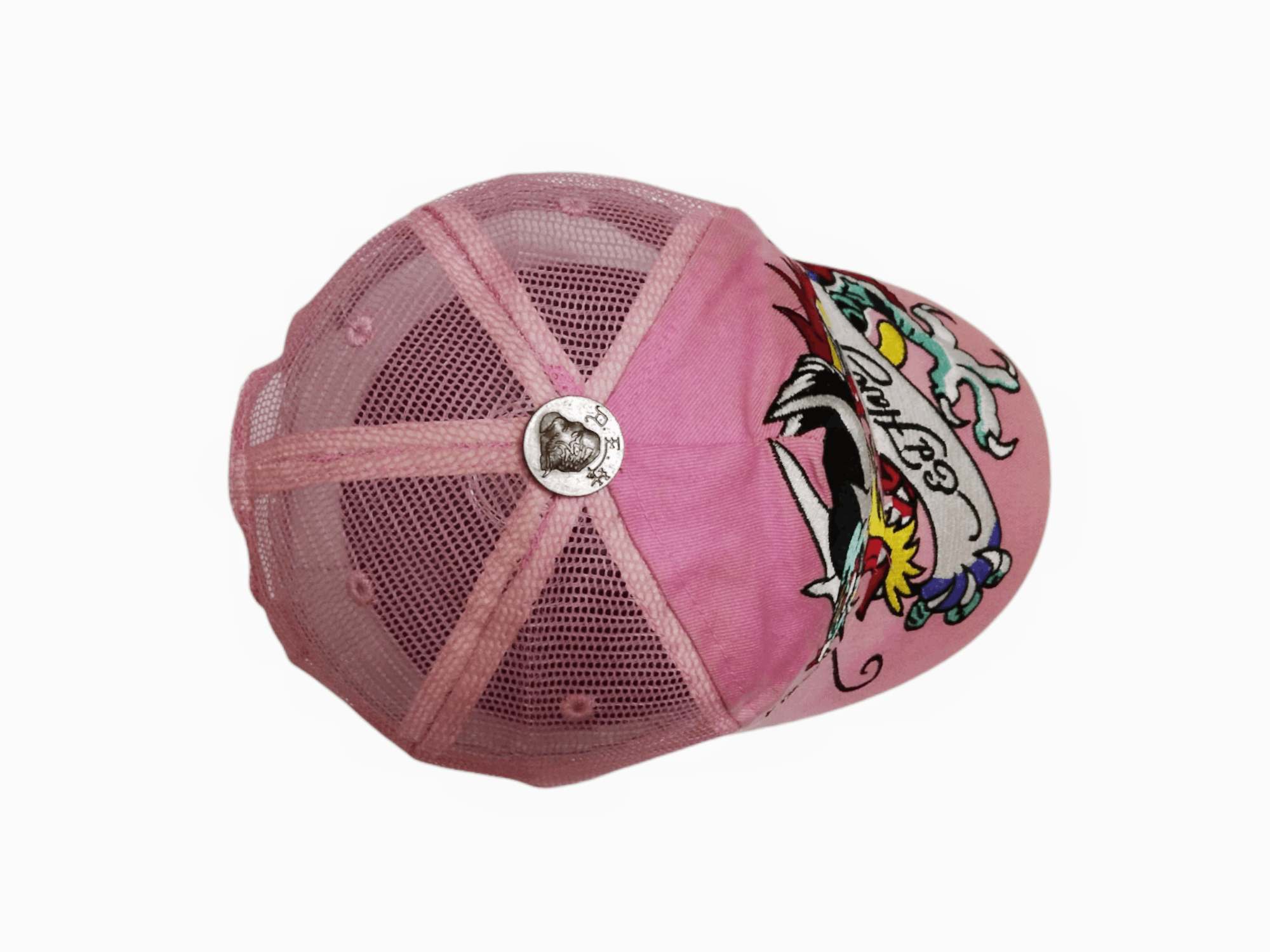 Christian Audigier FADED VINTAGE ED HARDY TRUCKER SNAPBACK Size ONE SIZE - 16 Thumbnail