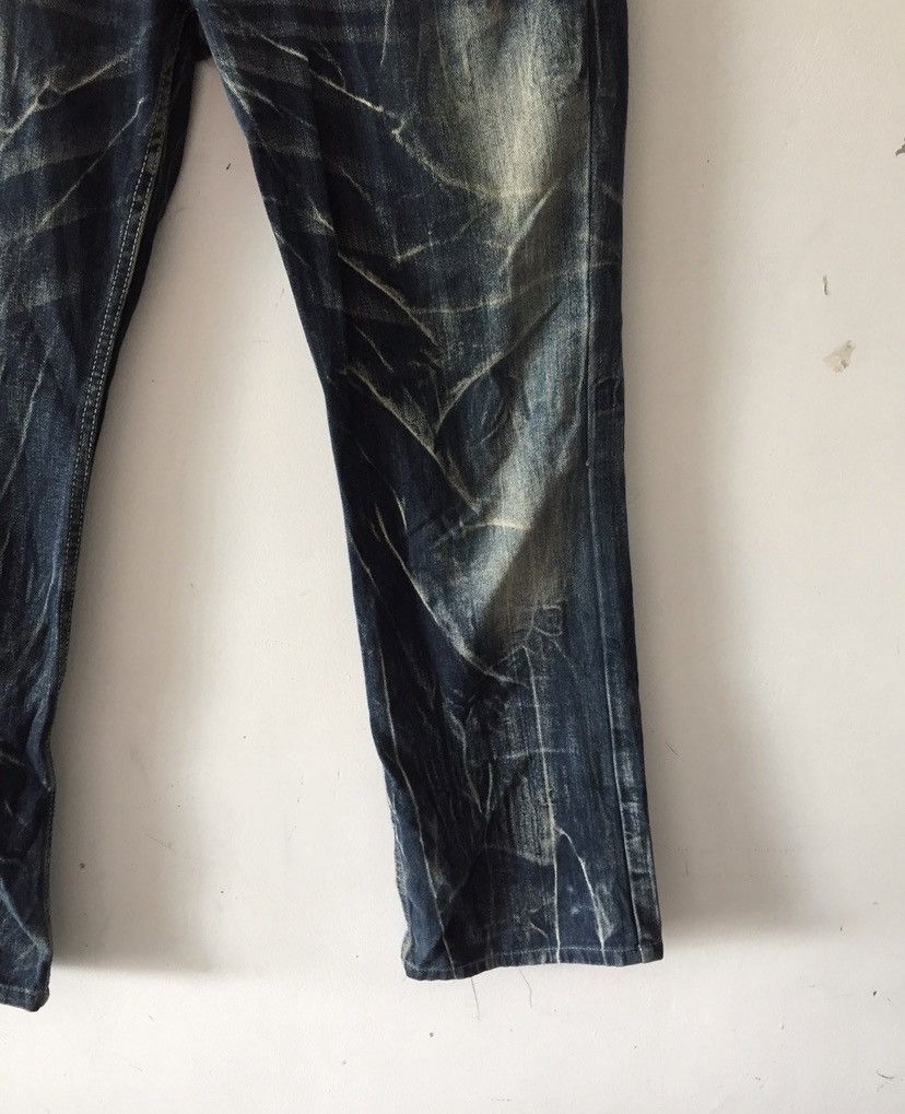 Hysteric Glamour × Japanese Brand × Tornado Mart Nglaus Jeans Acid double waist by Japanese Brand Size US 33 - 9 Thumbnail