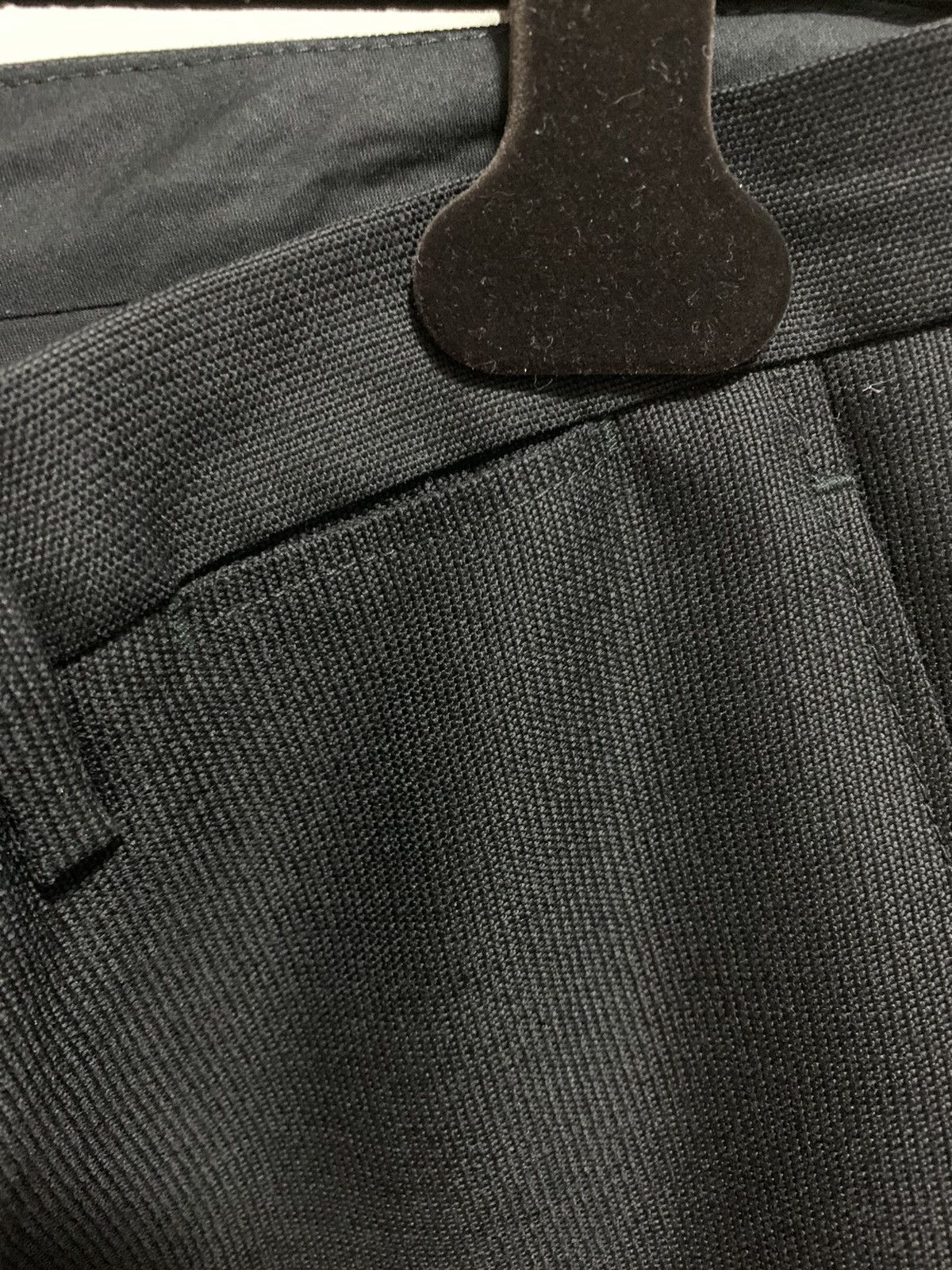 Raf Simons NEW slim-fit classic pants, IT50, textured wool,Italy Size 40R - 12 Thumbnail