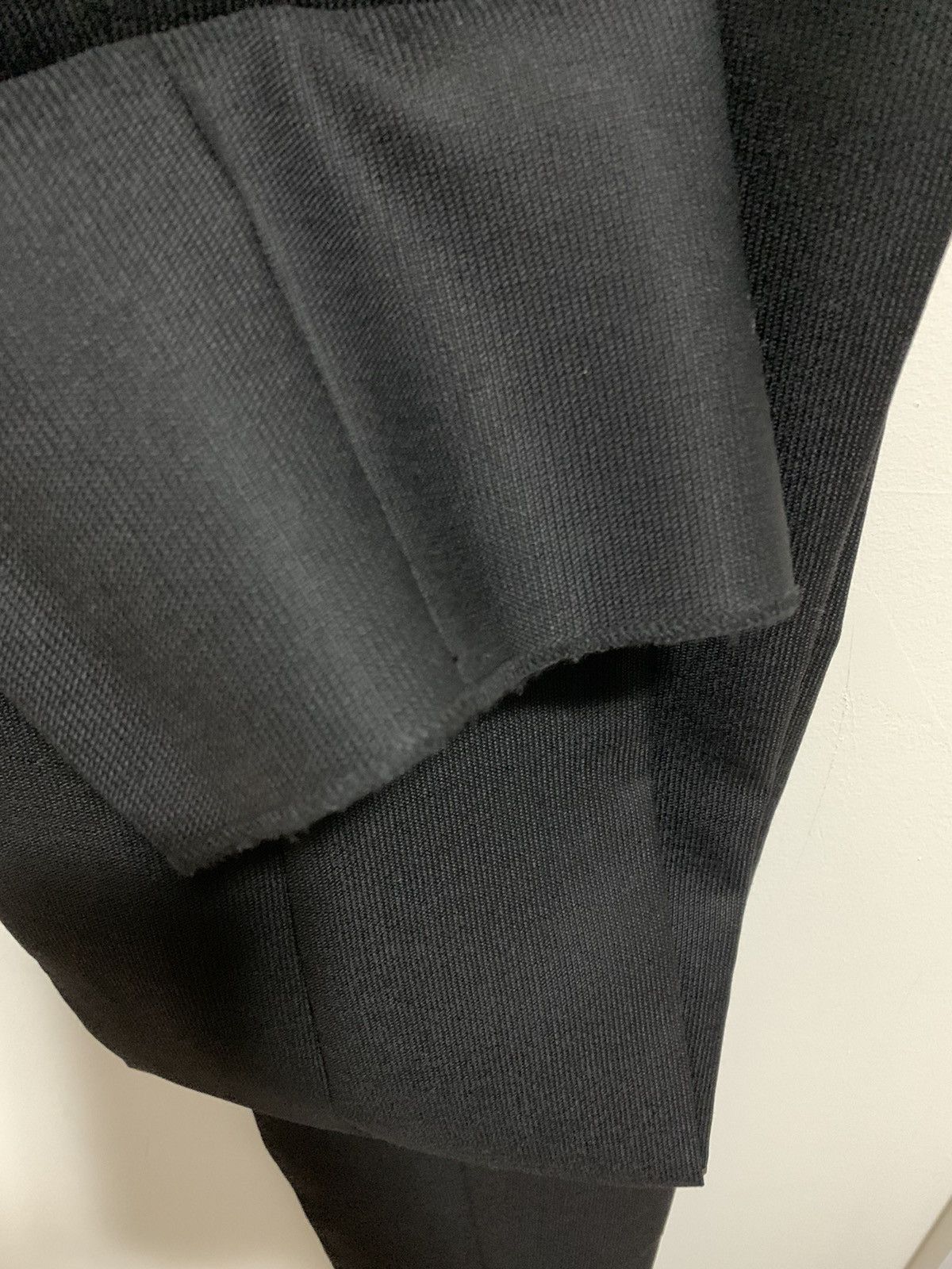 Raf Simons NEW slim-fit classic pants, IT50, textured wool,Italy Size 40R - 18 Thumbnail