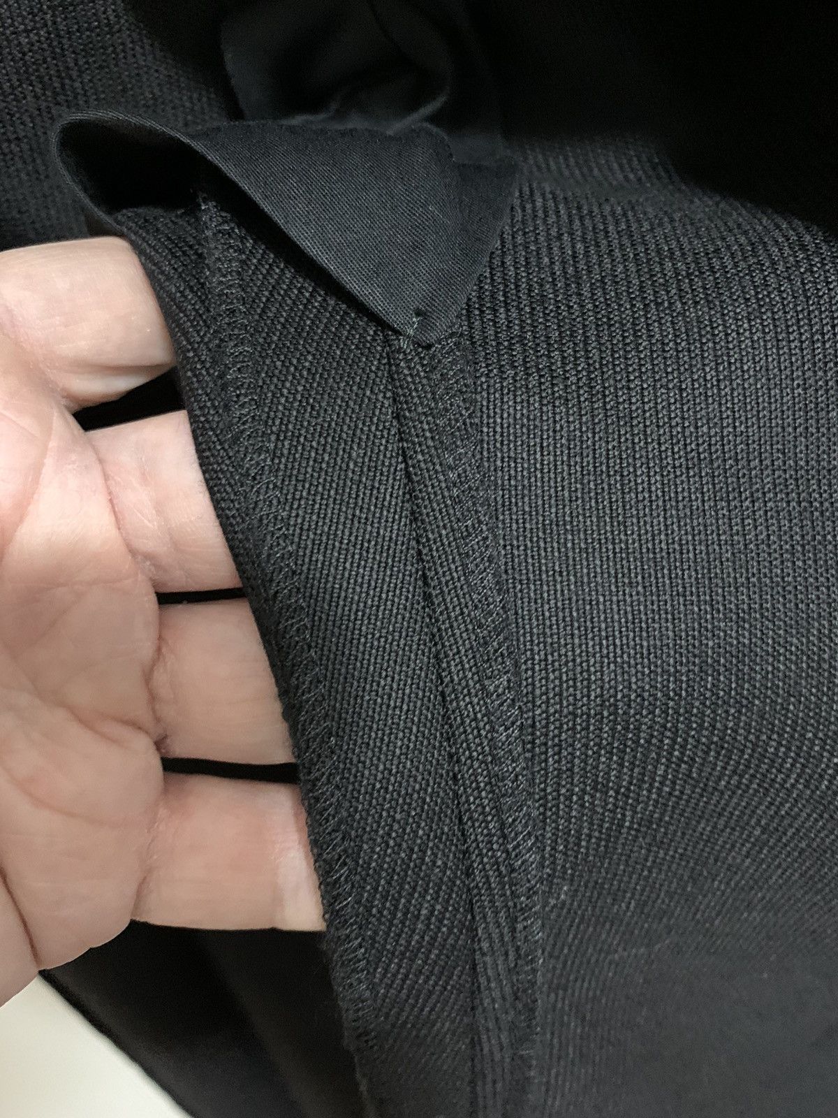 Raf Simons NEW slim-fit classic pants, IT50, textured wool,Italy Size 40R - 21 Thumbnail