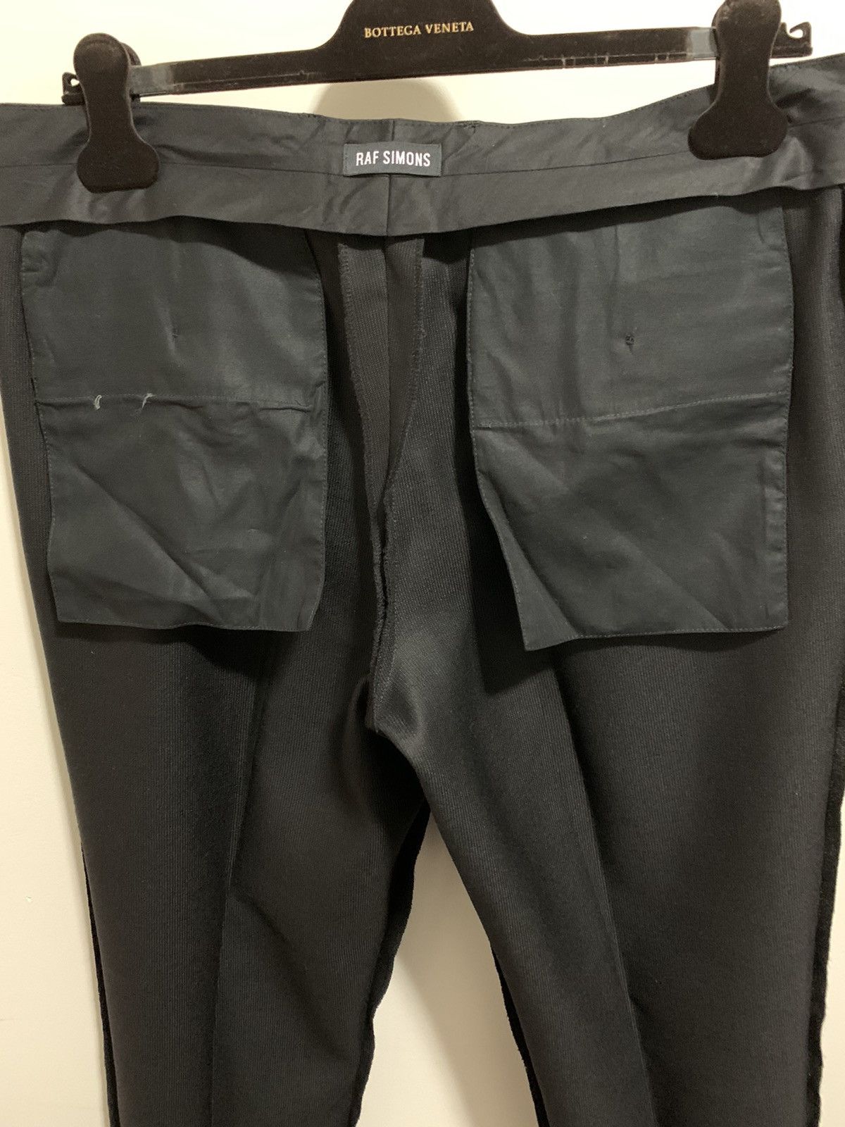 Raf Simons NEW slim-fit classic pants, IT50, textured wool,Italy Size 40R - 19 Thumbnail