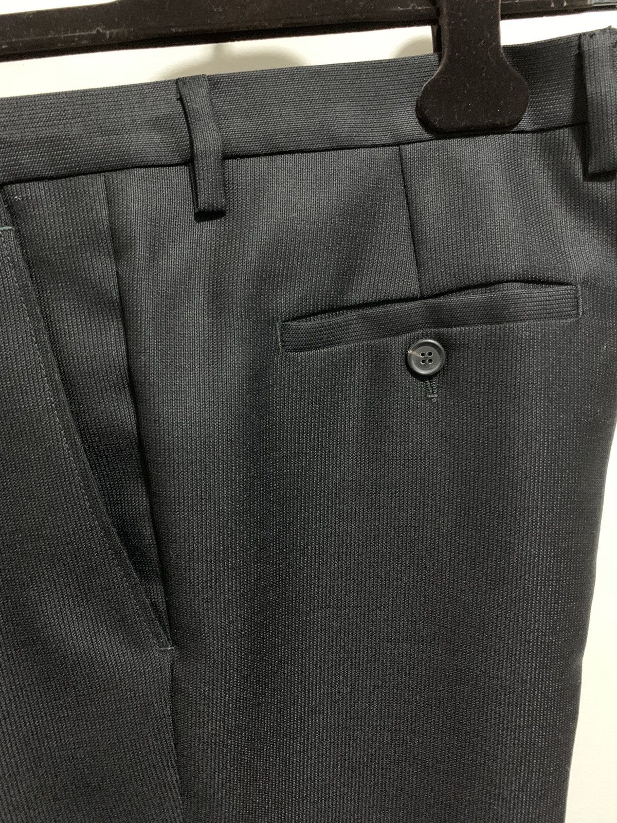 Raf Simons NEW slim-fit classic pants, IT50, textured wool,Italy Size 40R - 13 Thumbnail