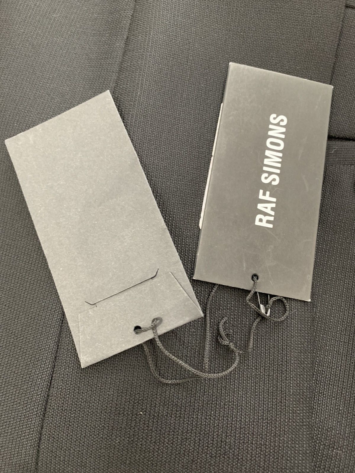 Raf Simons NEW slim-fit classic pants, IT50, textured wool,Italy Size 40R - 24 Thumbnail